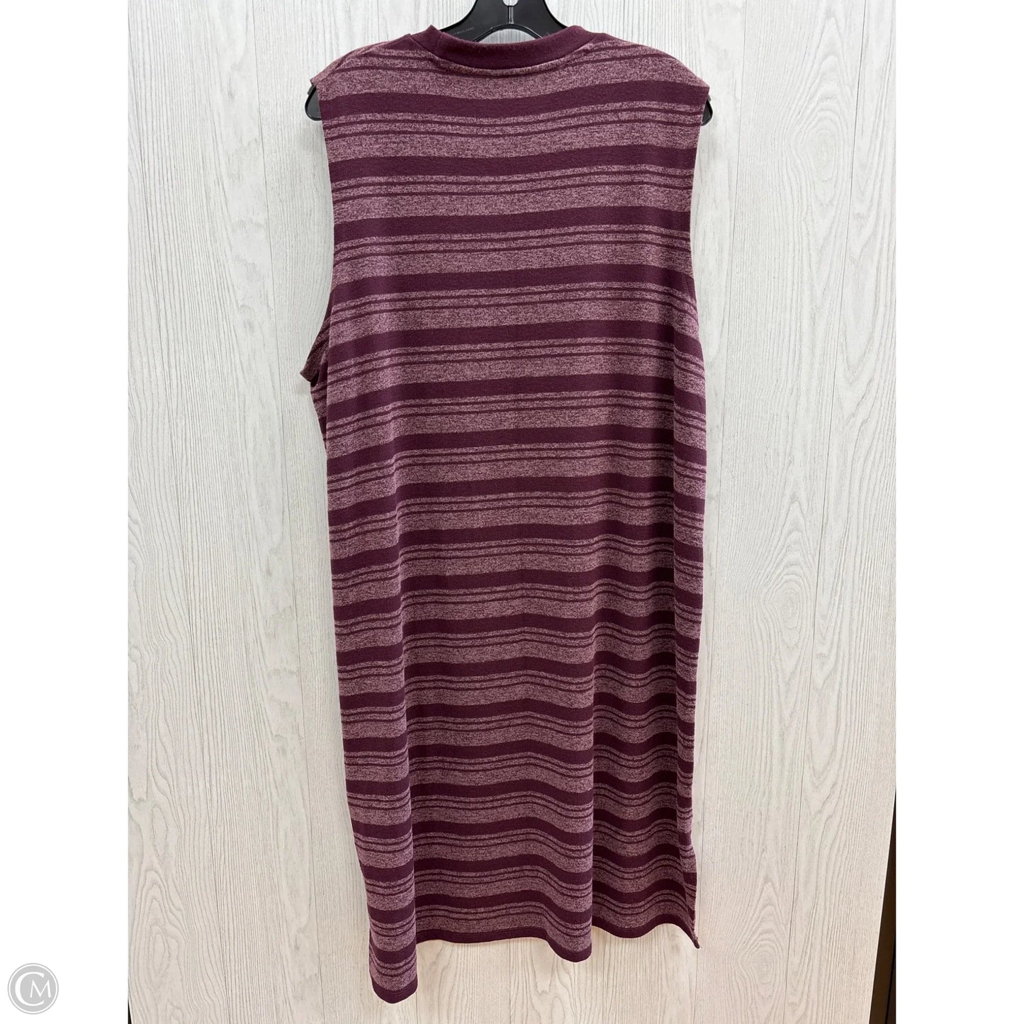 Dress Casual Short By Dip In Purple, Size: 2x