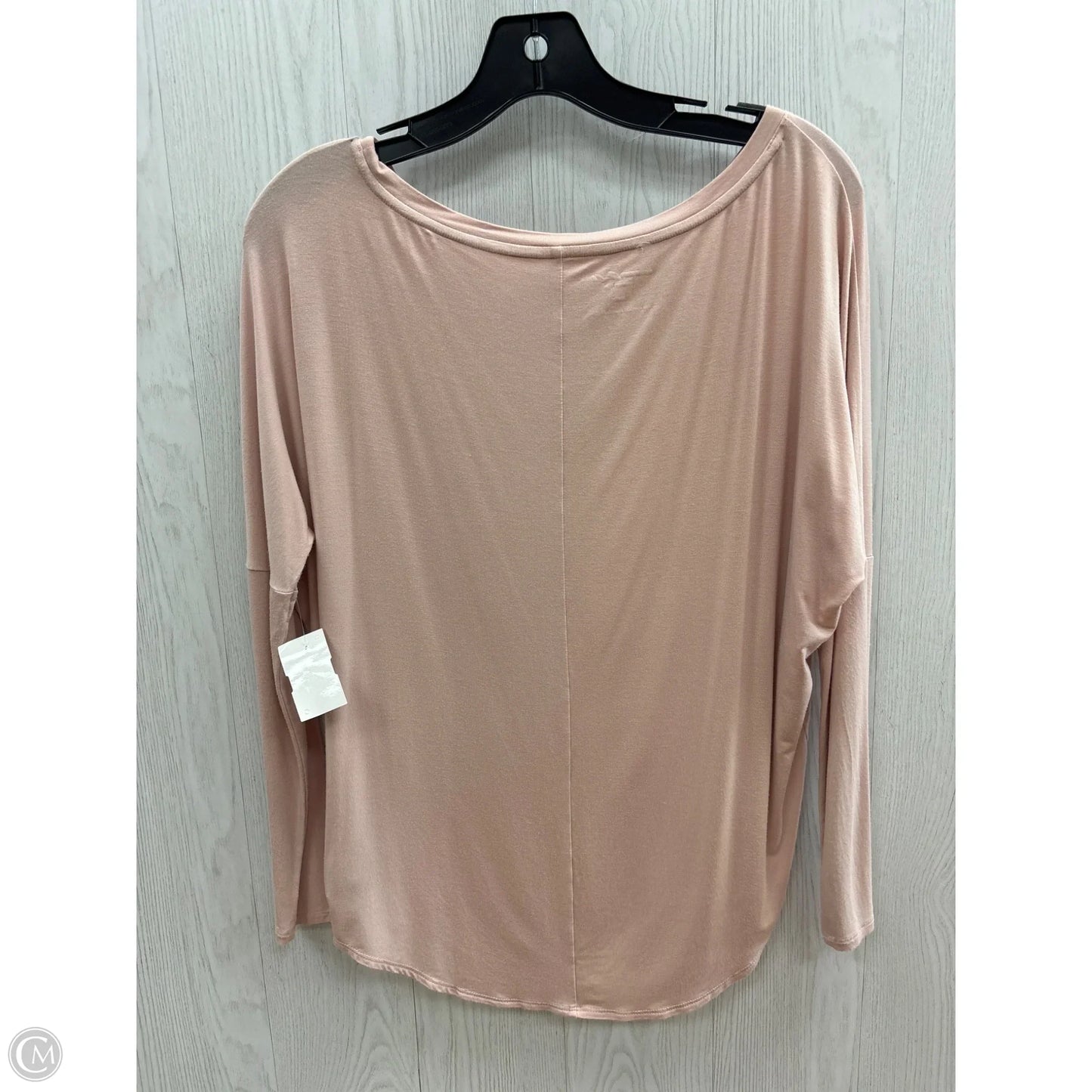 Top Long Sleeve Basic By Express In Light Pink, Size: Xs