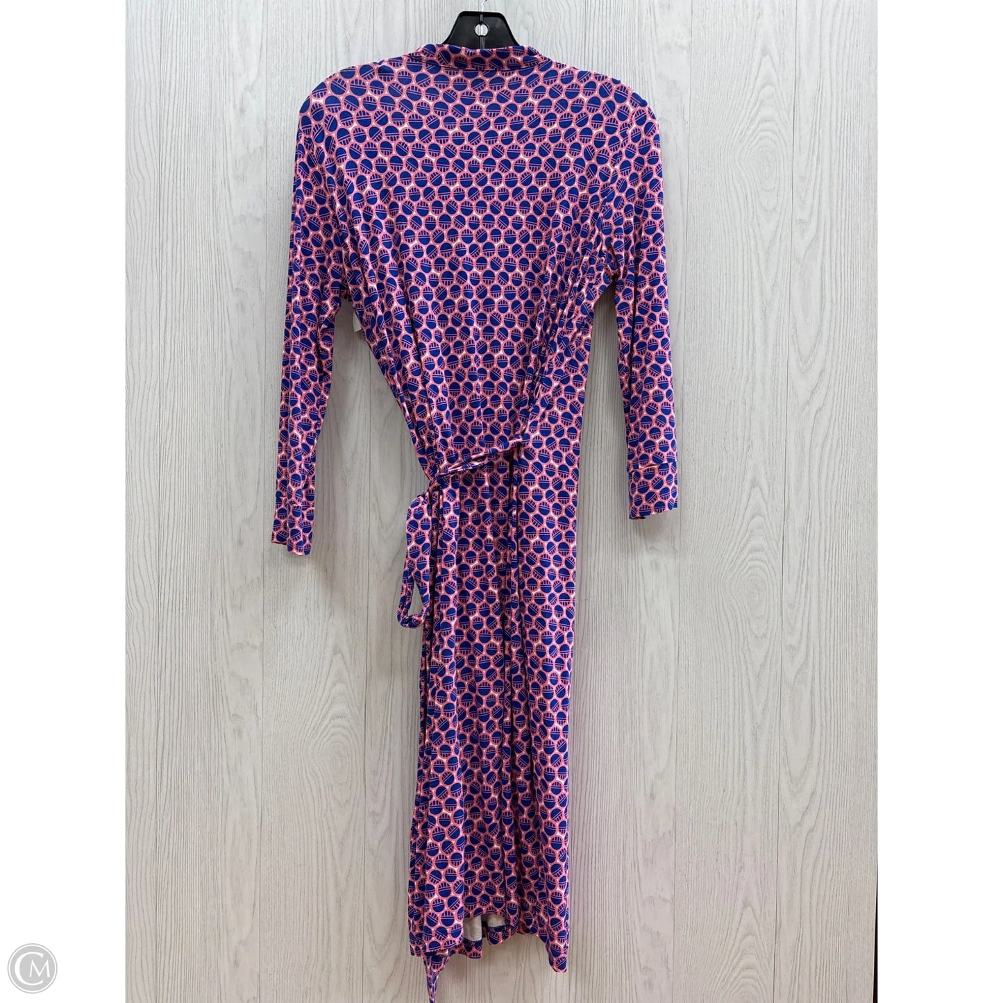 Dress Casual Short By Clothes Mentor In Blue & Pink, Size: M