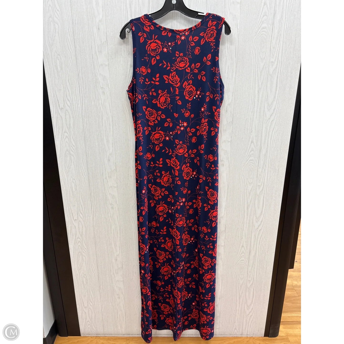 Dress Casual Maxi By Lularoe In Blue & Red, Size: Xl