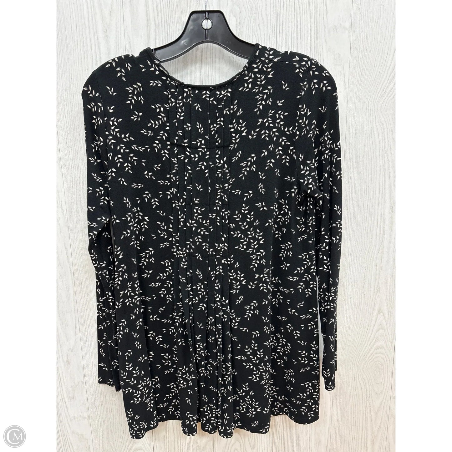 Top Long Sleeve Basic By J. Jill In Black, Size: Xs