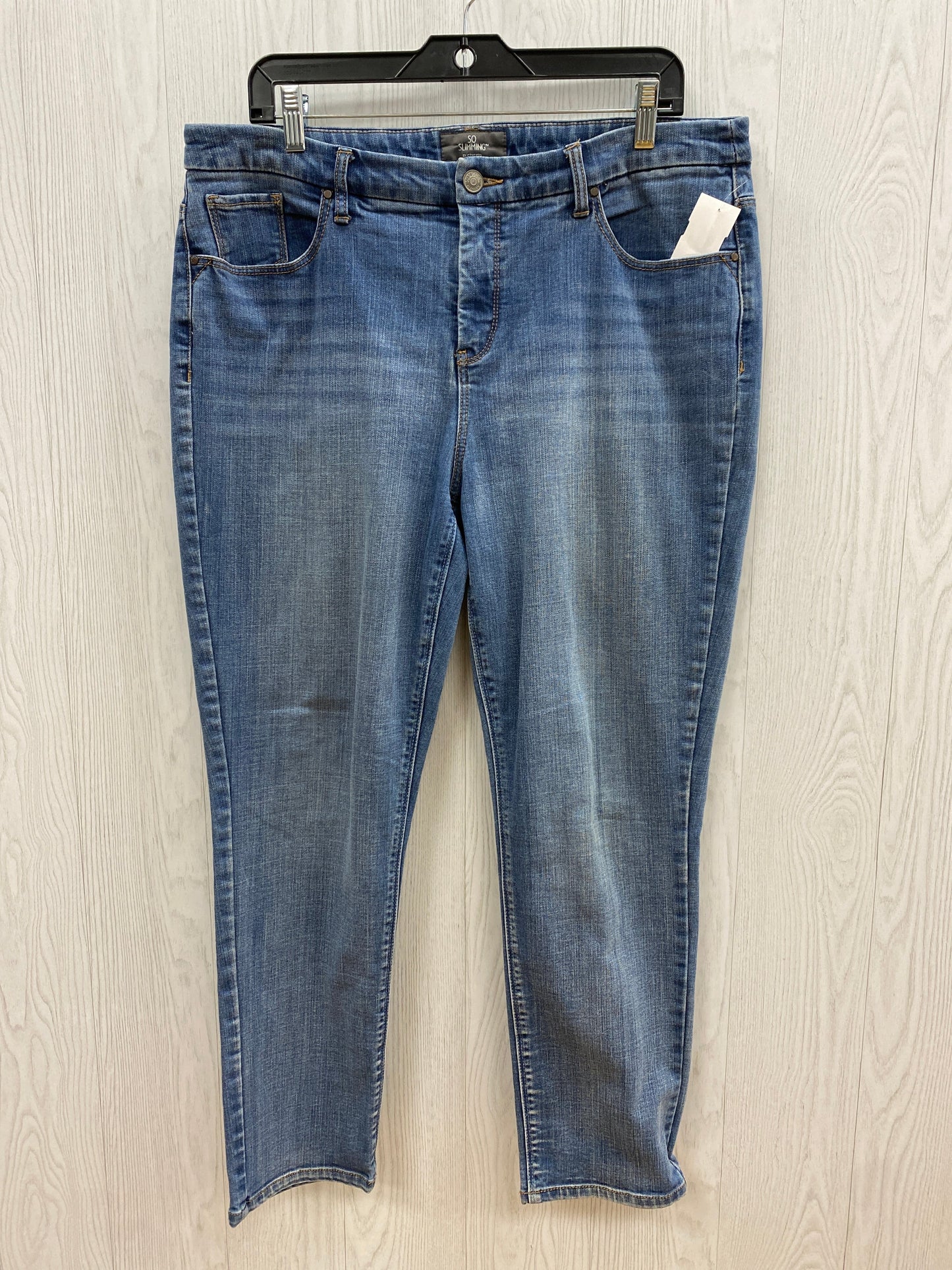 Jeans Straight By Chicos Size: 12