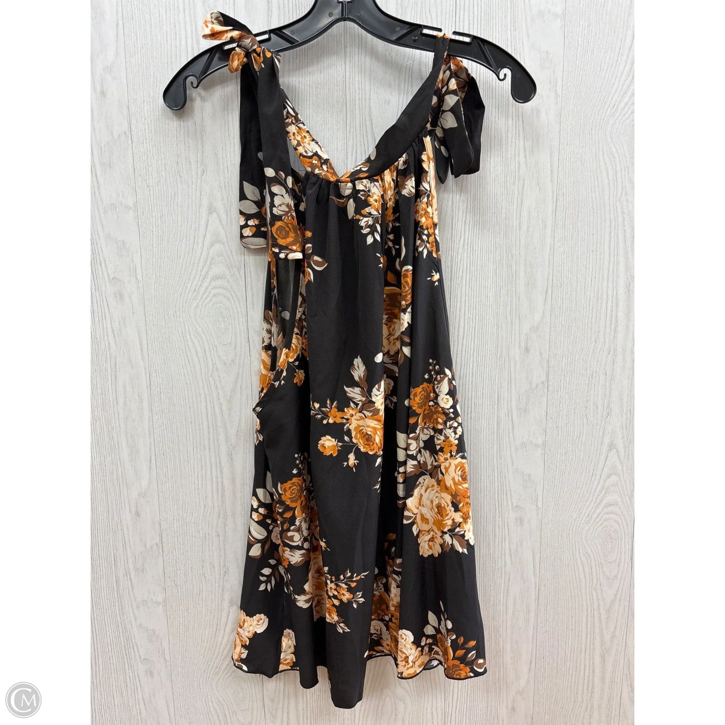 Top Sleeveless By Shein In Black & Tan, Size: 2x
