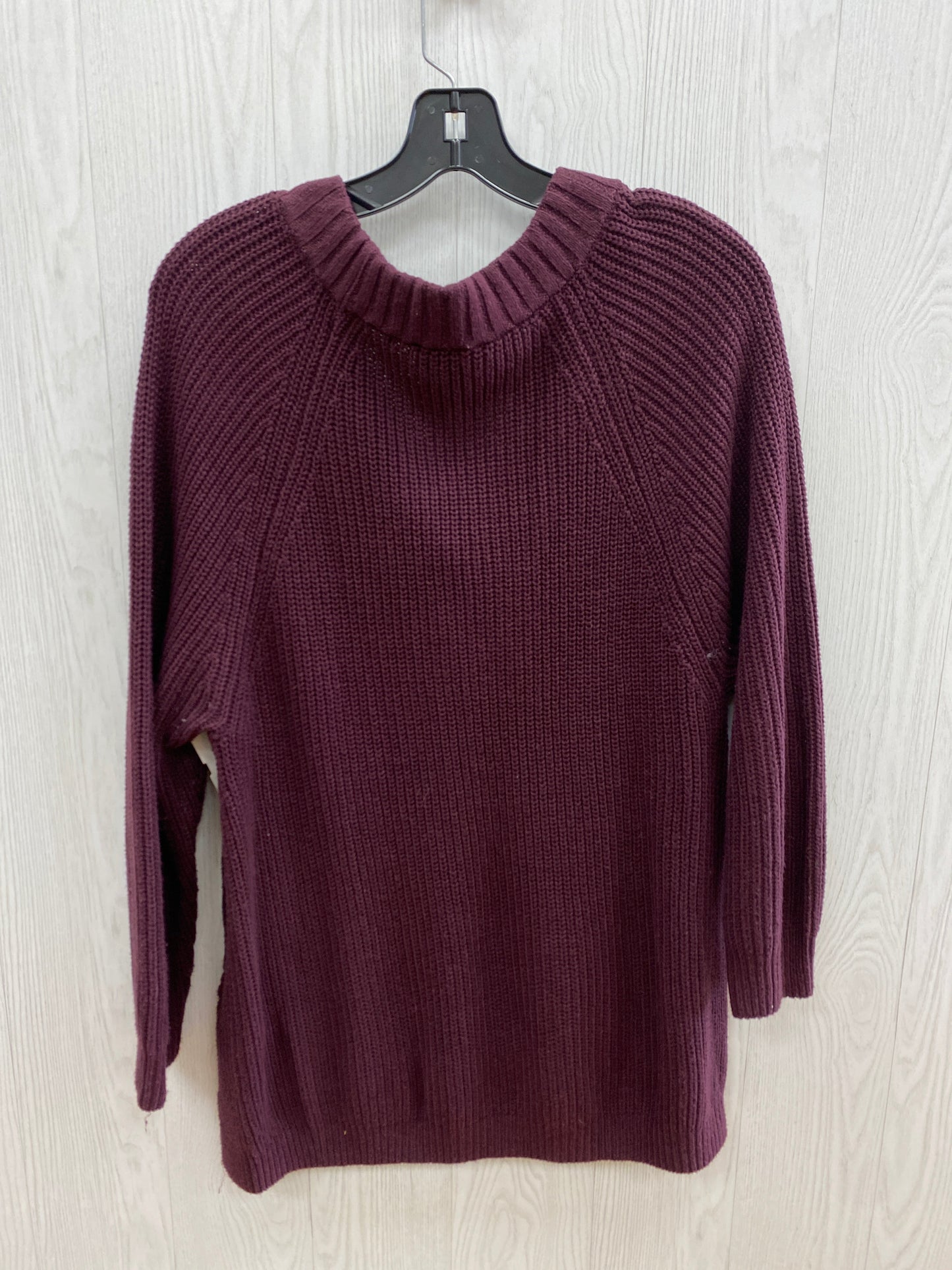 Sweater By Express In Purple, Size: Xs