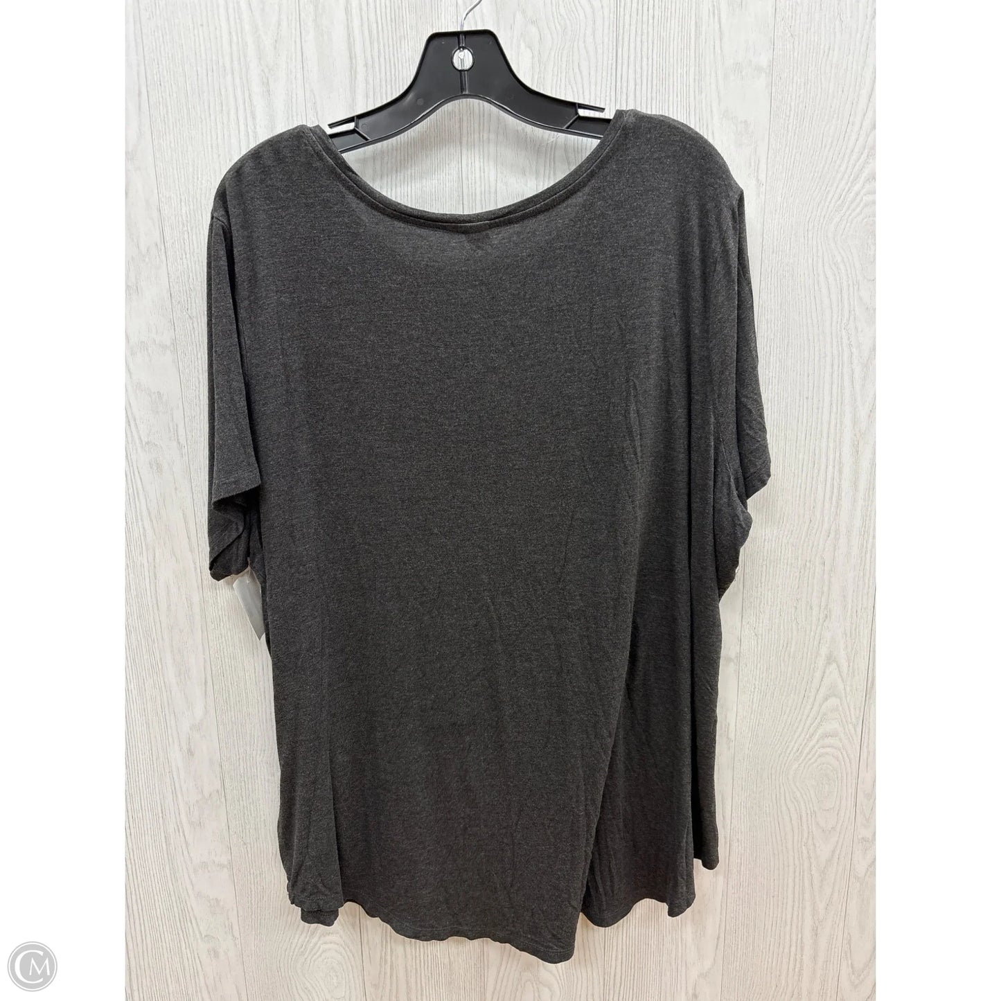 Top Short Sleeve By Old Navy In Grey, Size: 2x
