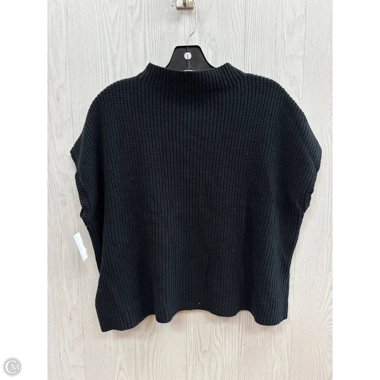 Vest Sweater By Francesca's In Black, Size: M