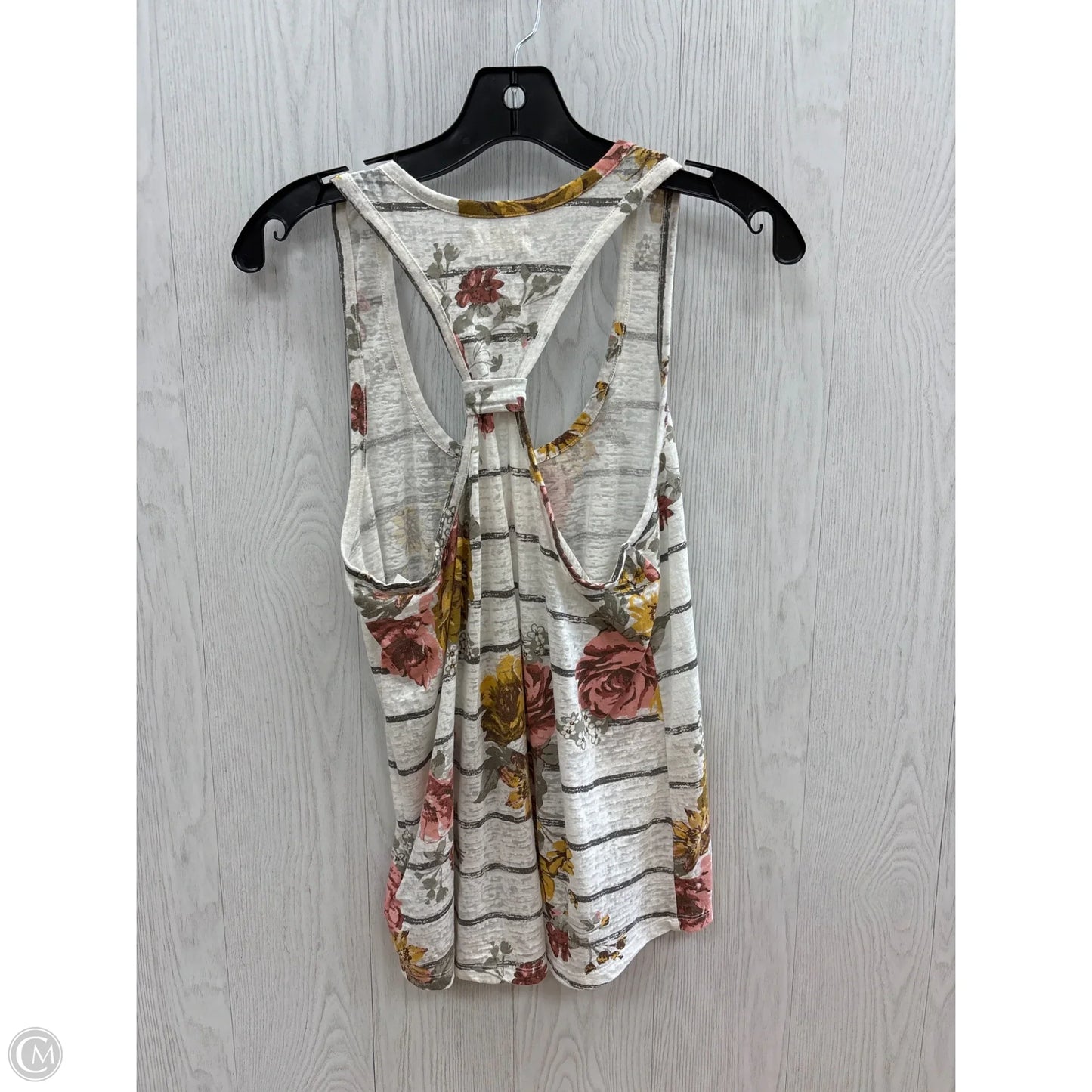 Top Sleeveless By Maurices In Floral Print, Size: S