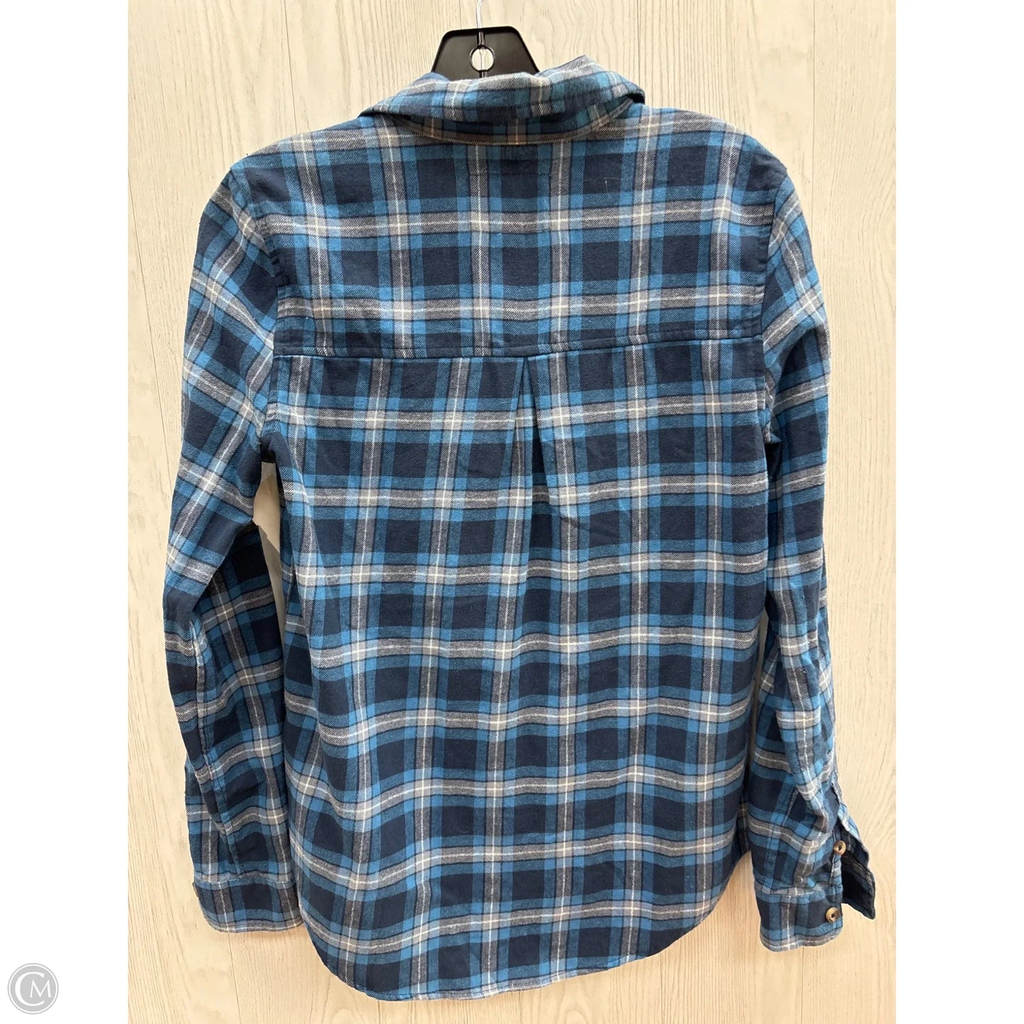 Top Long Sleeve By Aeropostale In Blue, Size: Xs