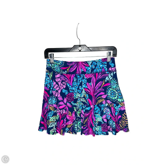Skort Designer By Lilly Pulitzer In Blue, Size: 0