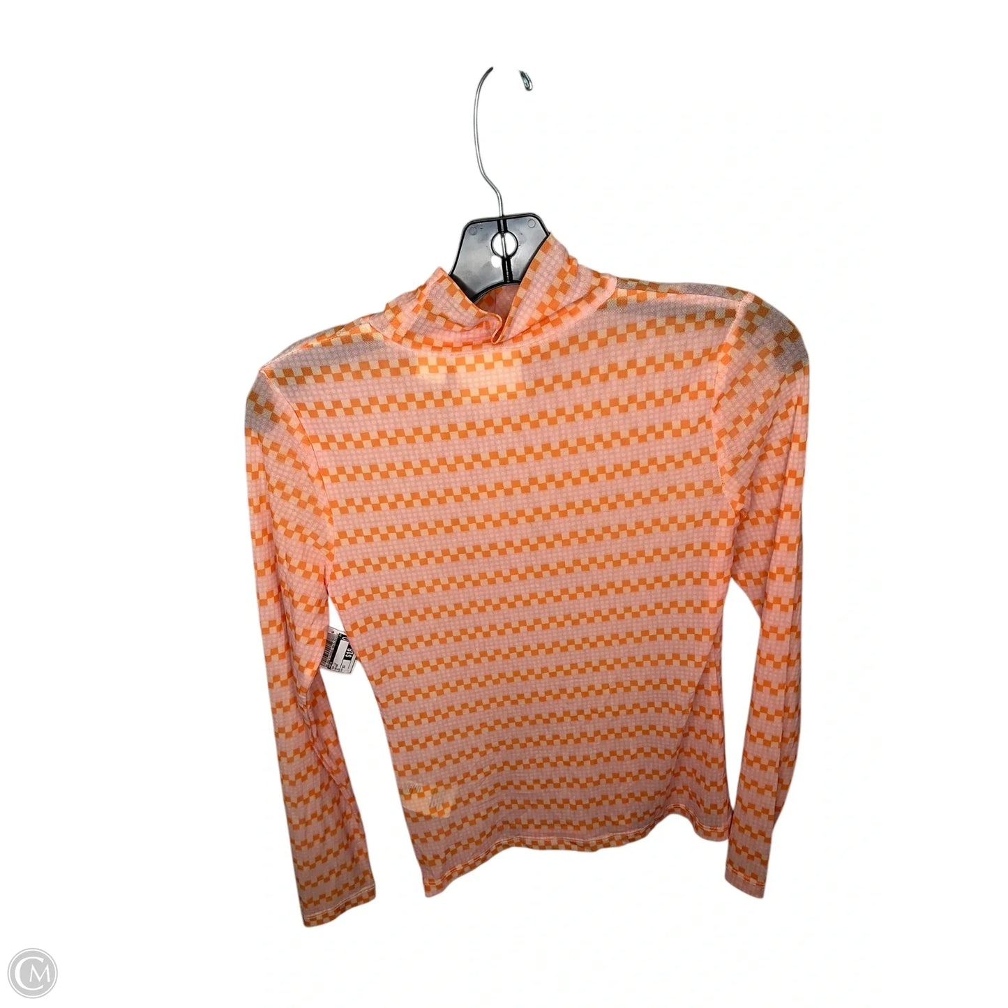 Top Long Sleeve By Maeve In Orange, Size: Xs