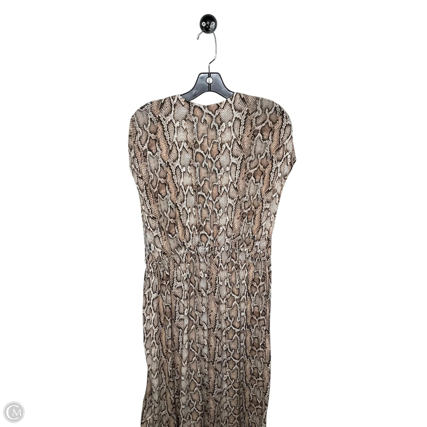 Swimwear Cover-up By Kona Sol In Snakeskin Print, Size: S