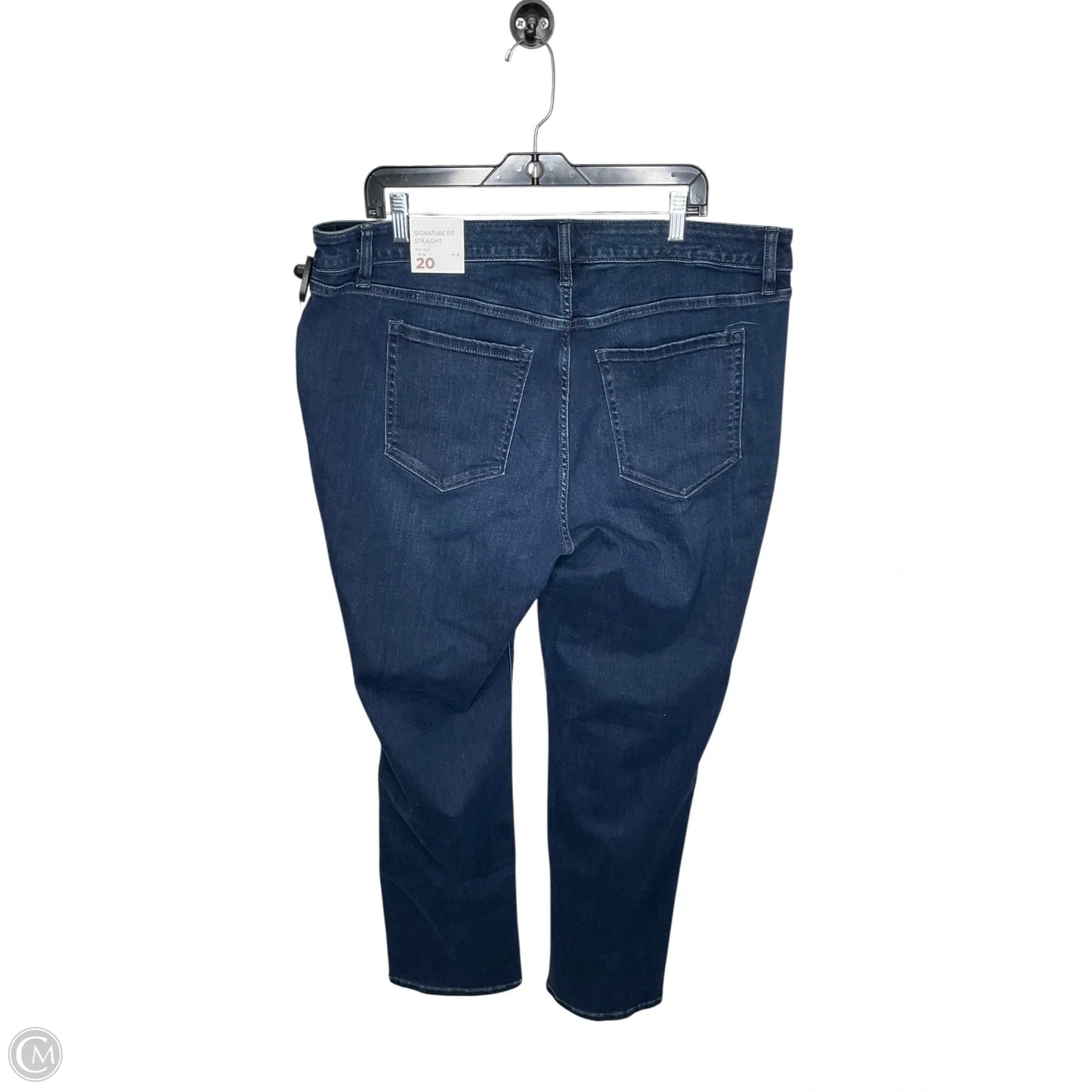 Jeans Straight By Lane Bryant In Blue Denim, Size: 20