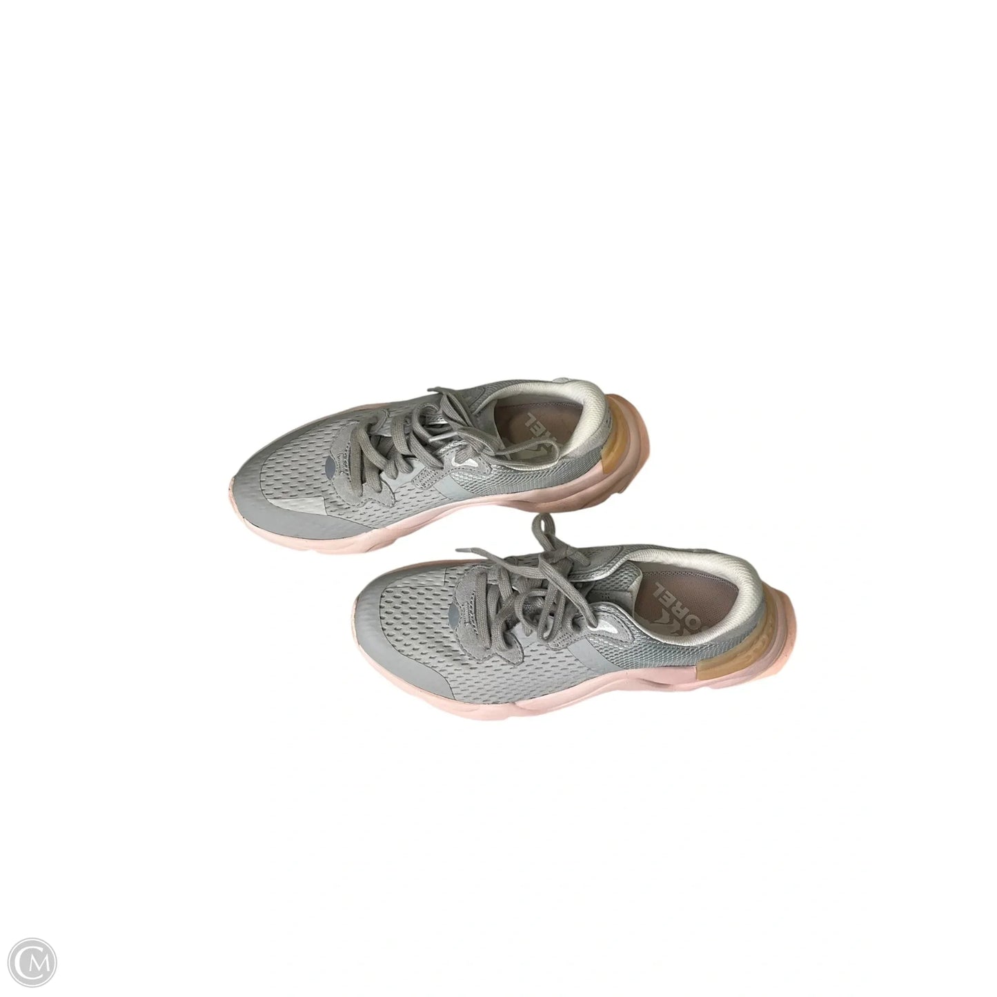 Shoes Athletic By Sorel In Grey & Pink, Size: 10