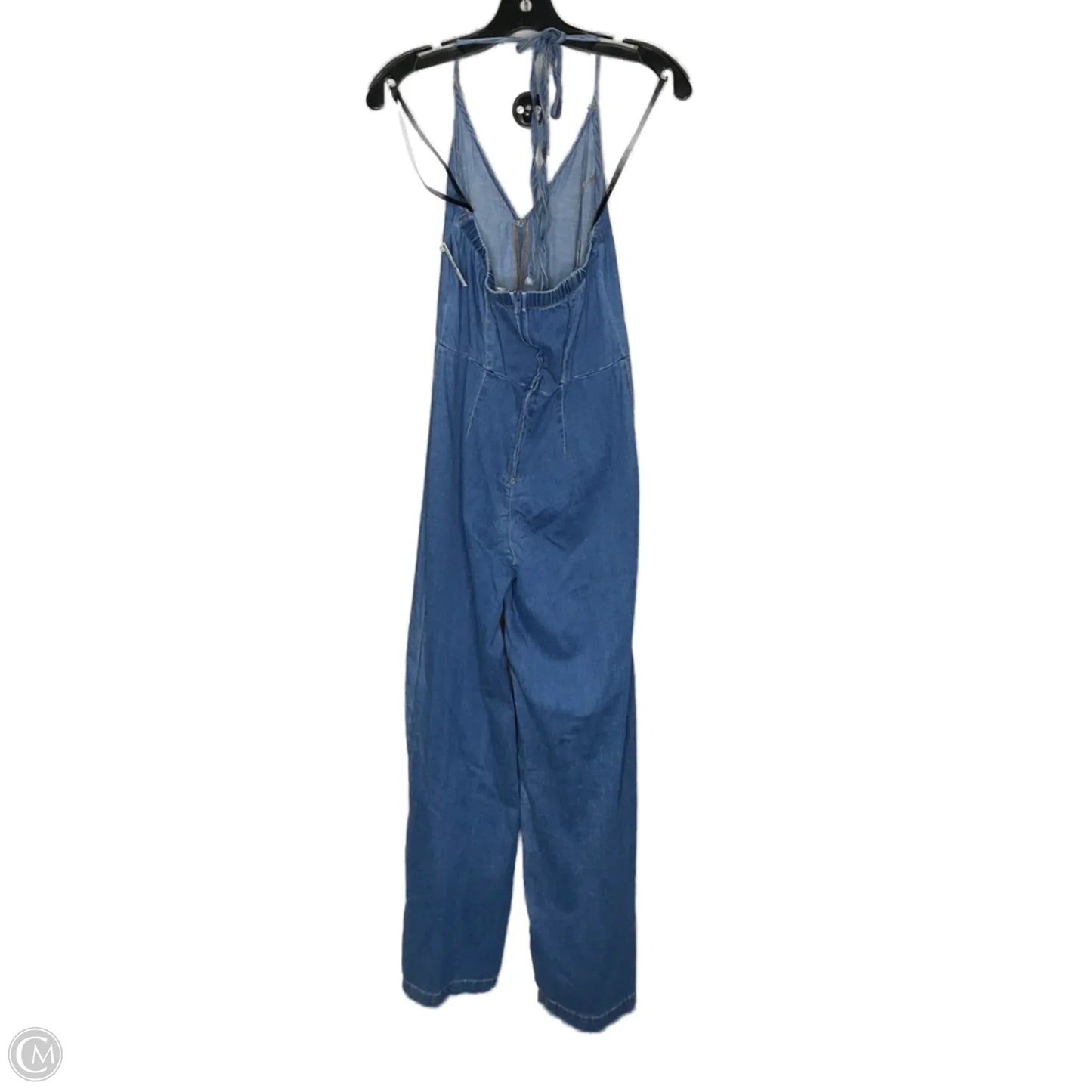 Jumpsuit By Clothes Mentor In Blue Denim, Size: S
