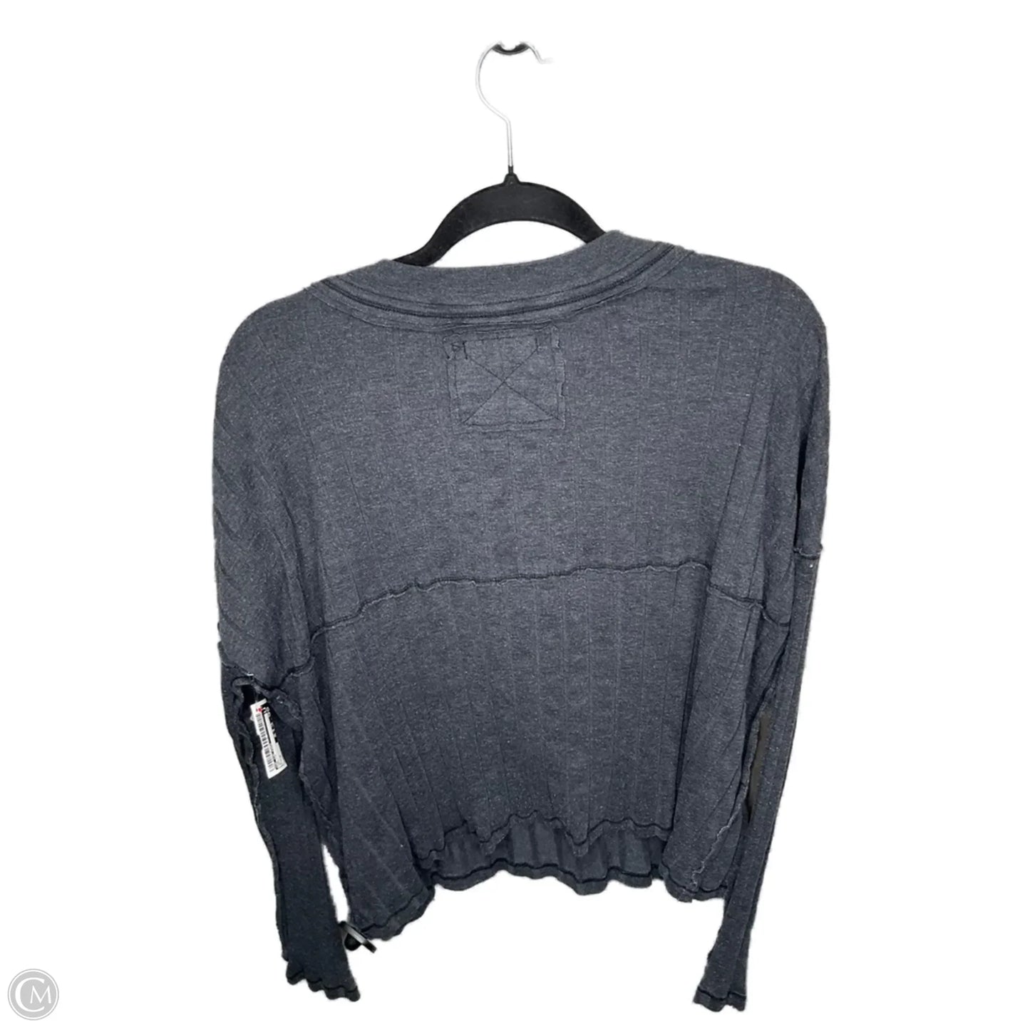 Top Long Sleeve By We The Free In Grey, Size: M