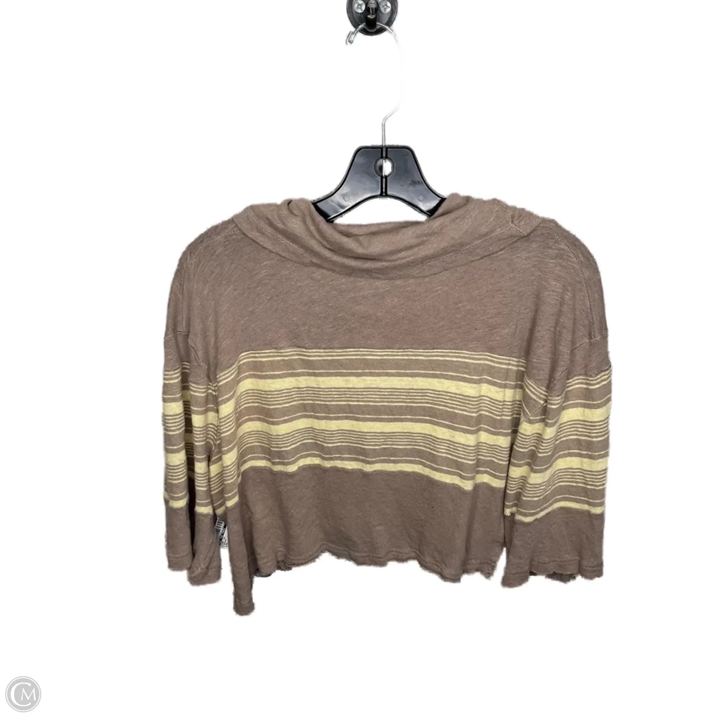Top Short Sleeve By We The Free In Brown, Size: Xs