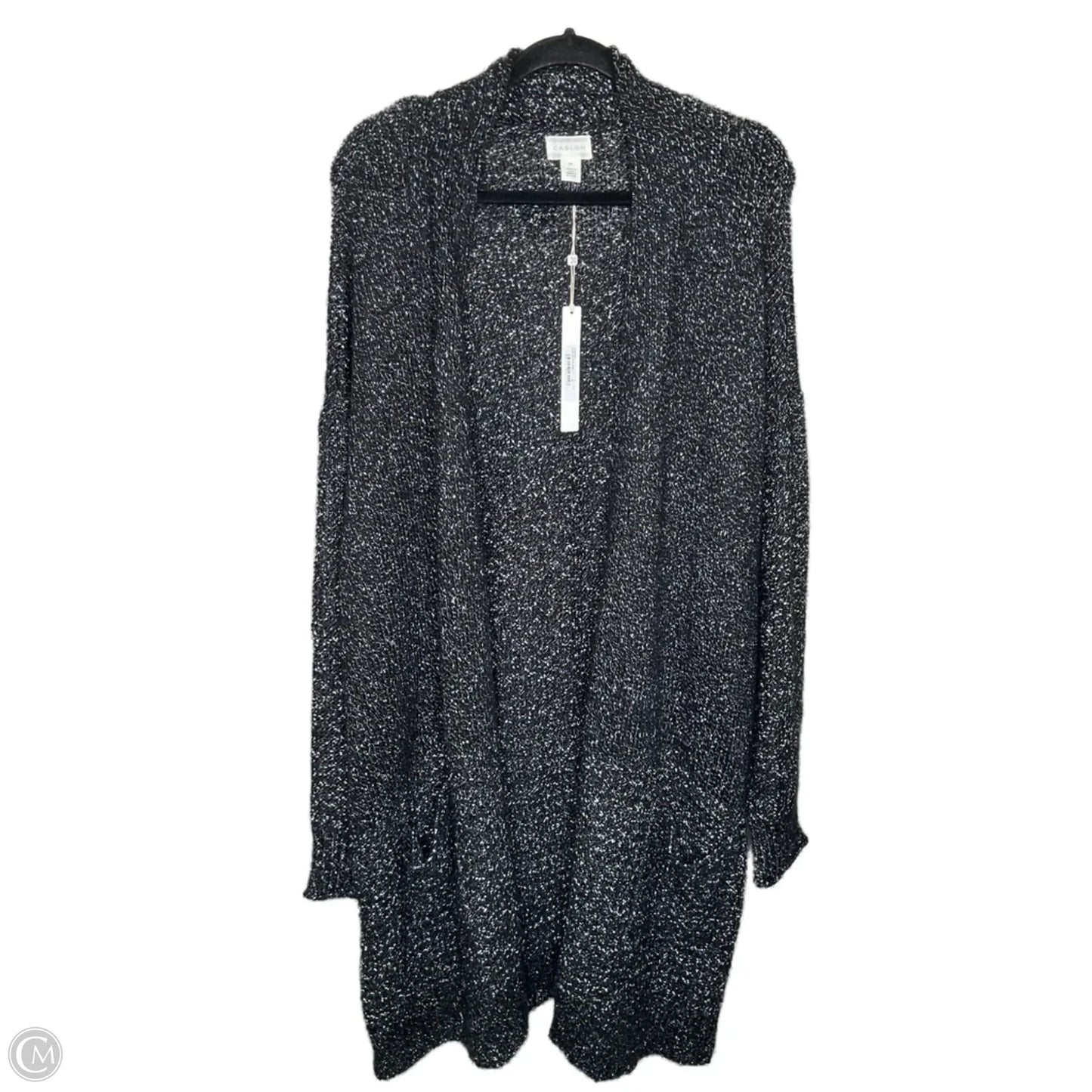 Sweater Cardigan By Caslon In Black, Size: 3x