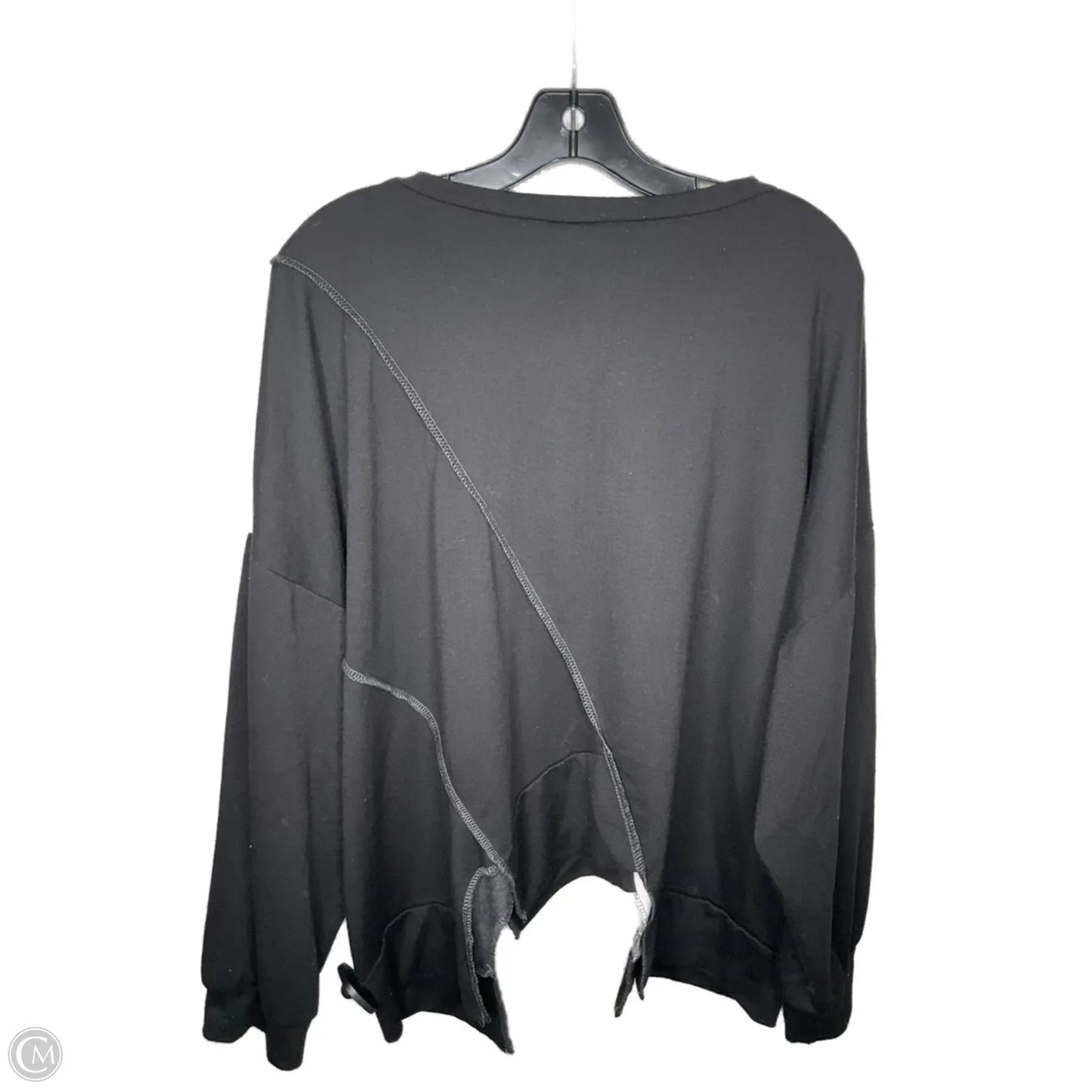 Top Long Sleeve By Bibi In Animal Print, Size: M