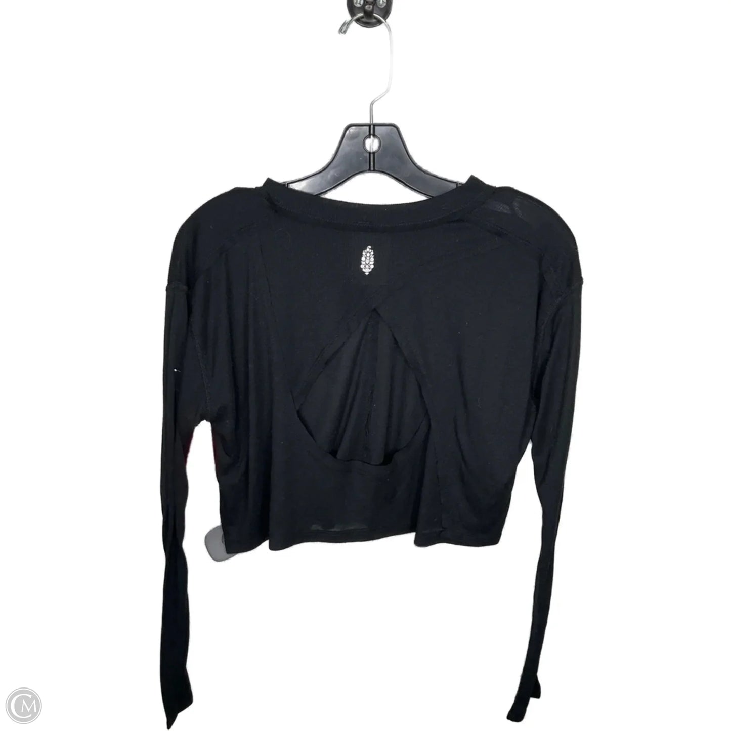 Top Long Sleeve By Free People In Black, Size: S