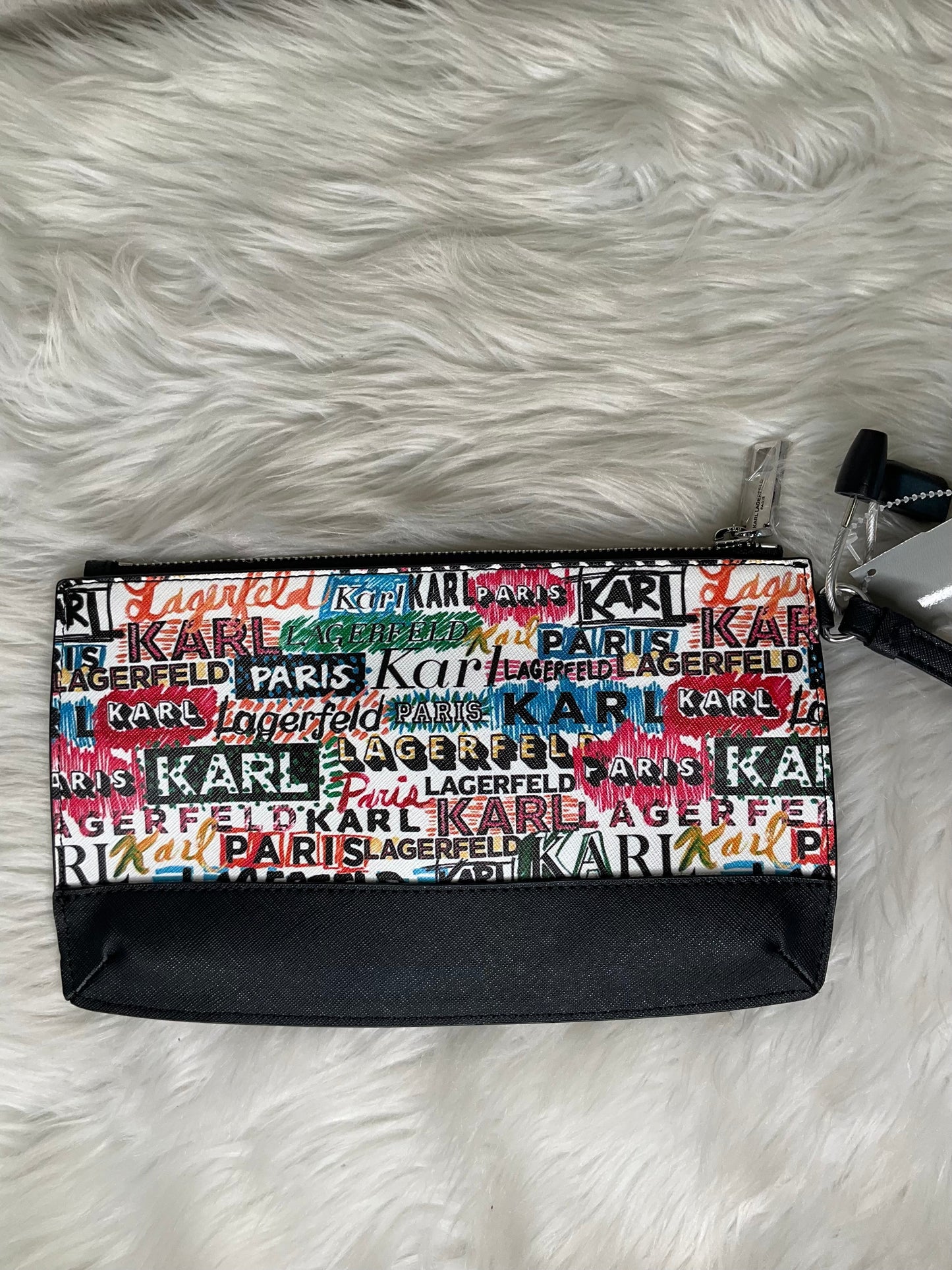 Wristlet Designer By Karl Lagerfeld Size: Medium
