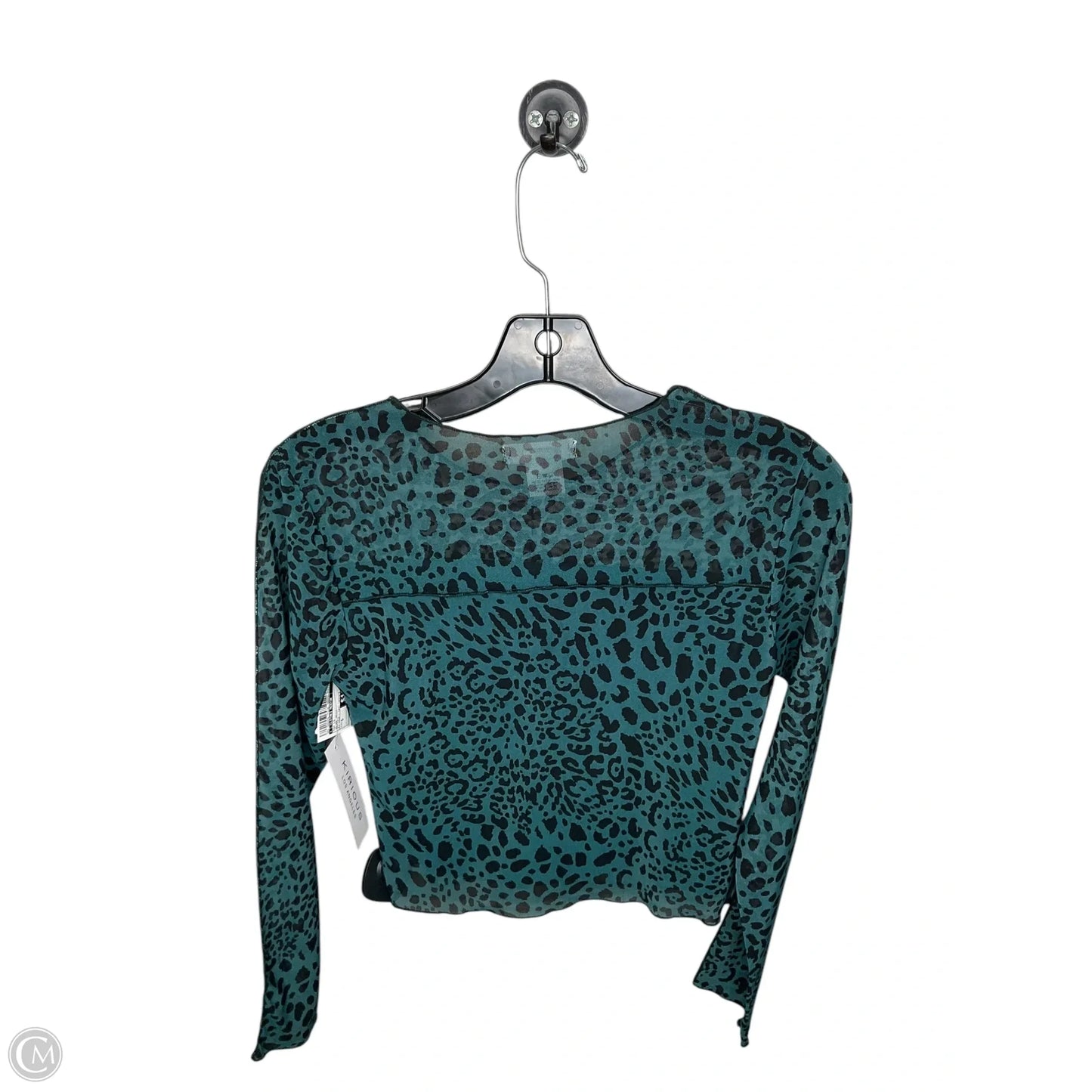 Top Long Sleeve By Clothes Mentor In Animal Print, Size: S