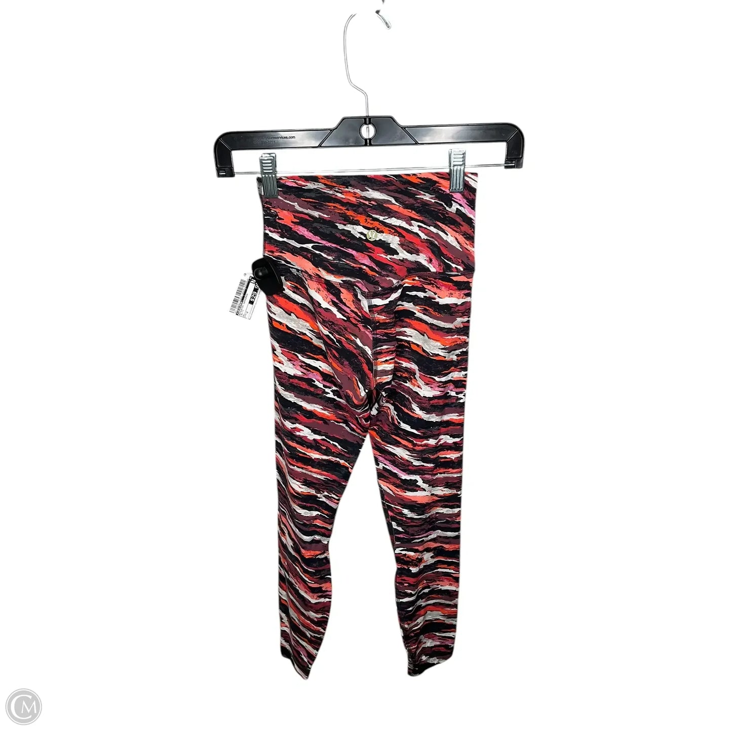 Athletic Leggings By Lululemon In Multi-colored, Size: 2