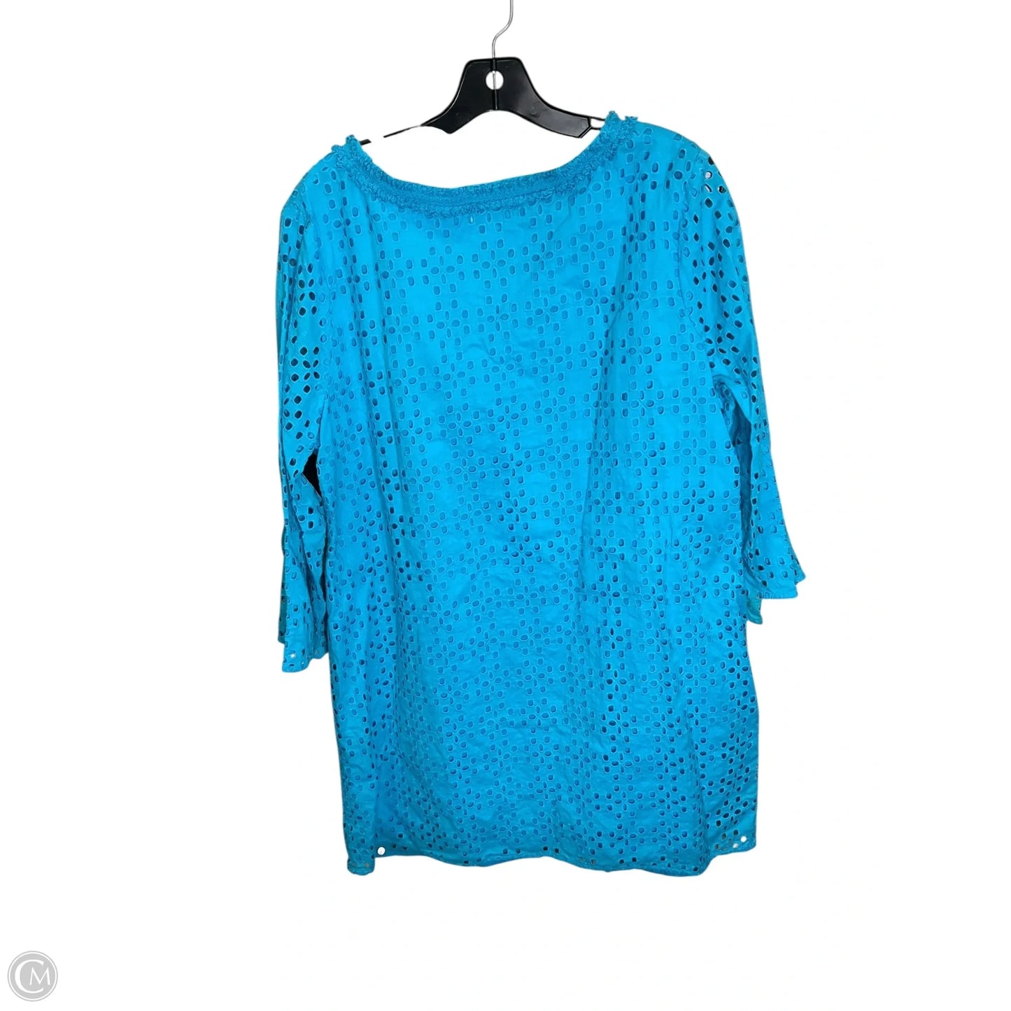 Dress Casual Midi By Crown And Ivy In Blue, Size: 18