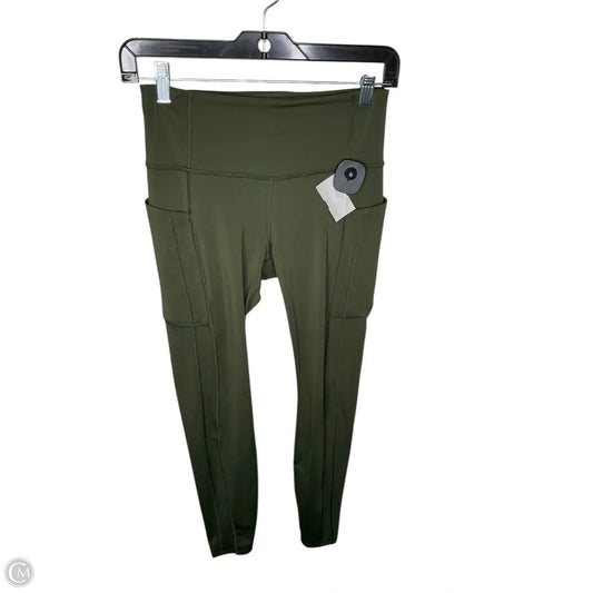 Athletic Capris By Athleta In Green, Size: S