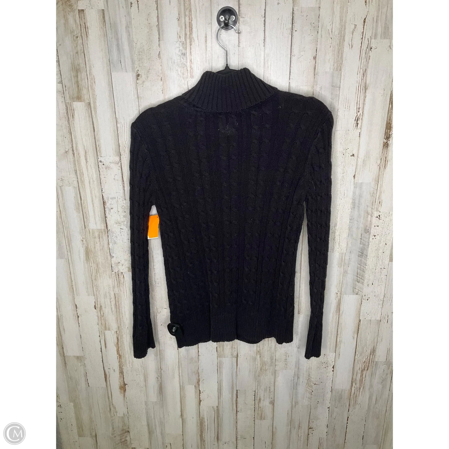 Sweater By Croft And Barrow In Black, Size: M