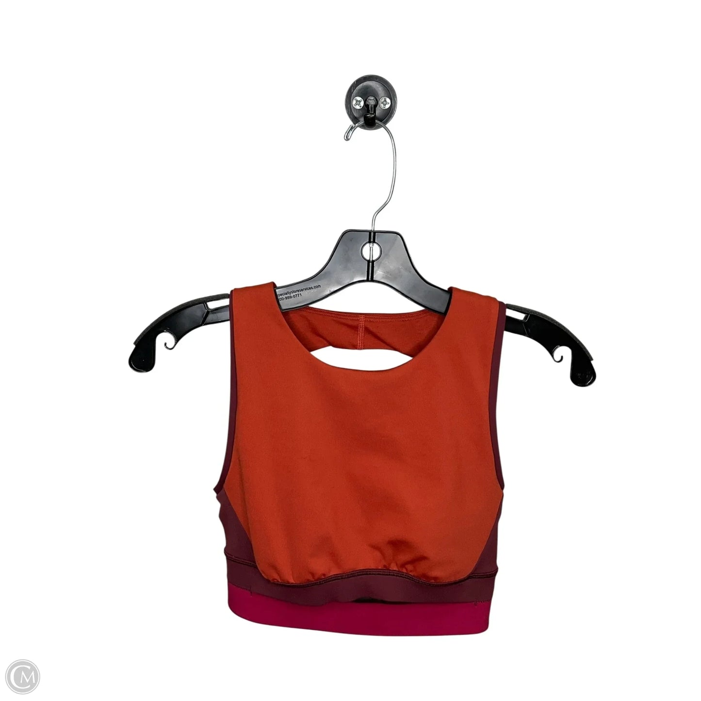 Athletic Bra By Lululemon In Orange, Size: 4