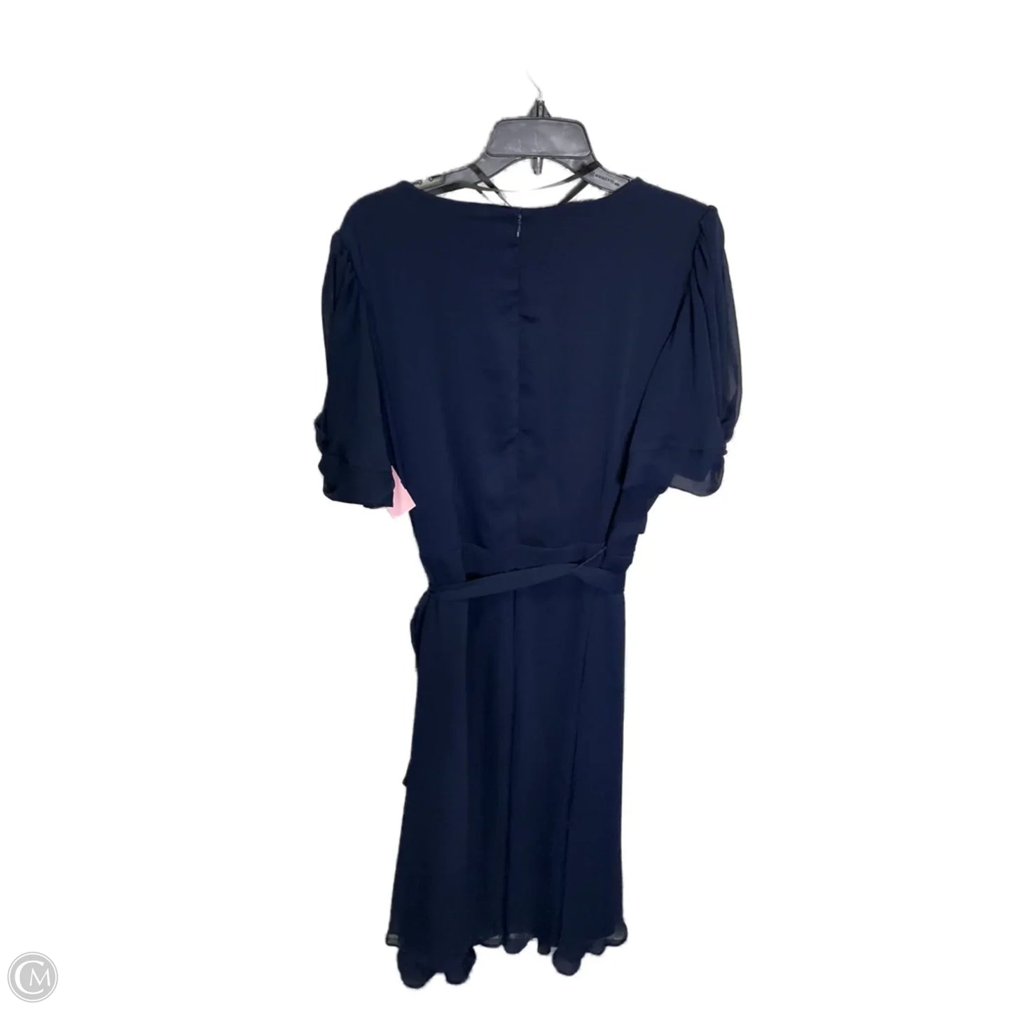Dress Casual Midi By Chaps In Navy, Size: 18