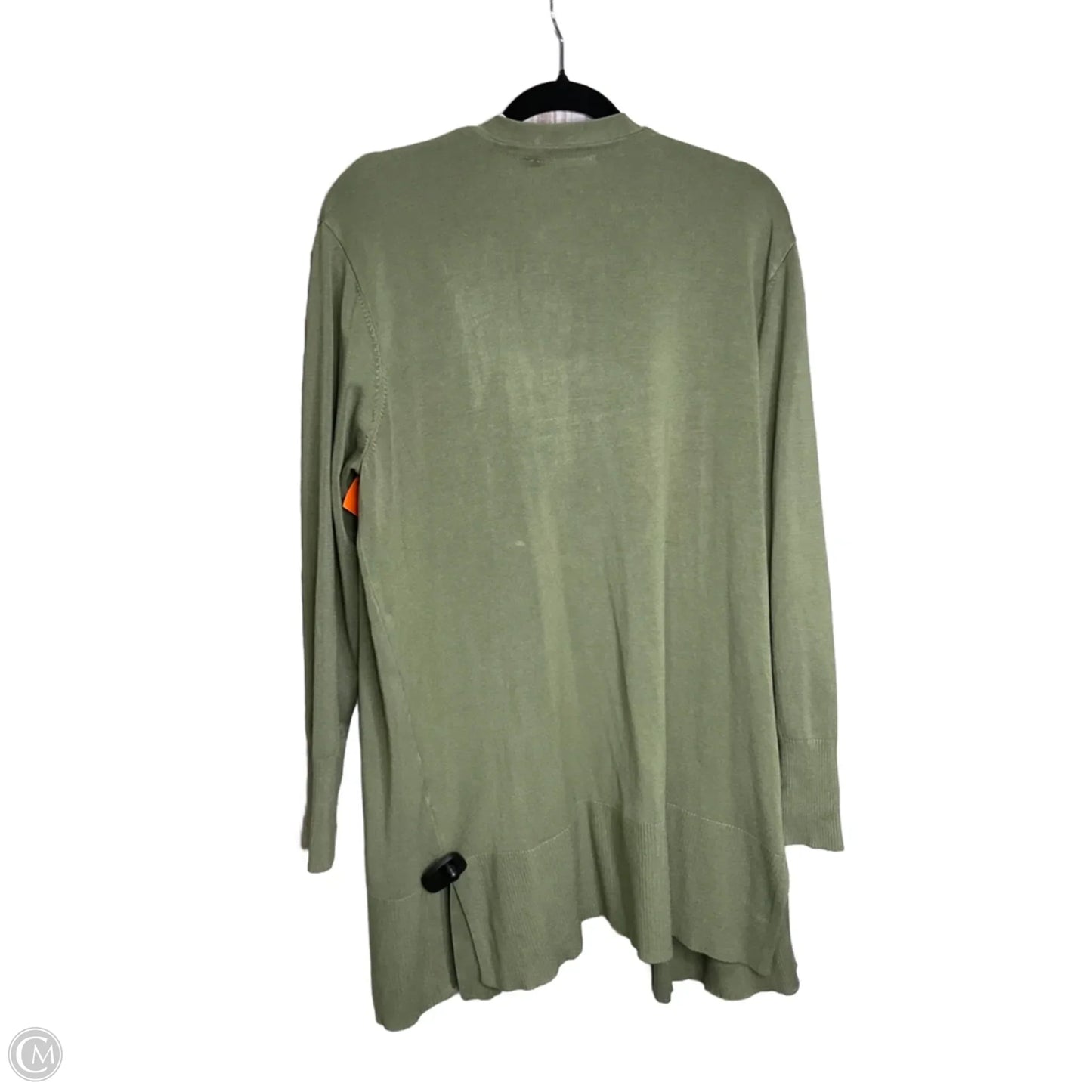 Cardigan By Clothes Mentor In Green, Size: Xl