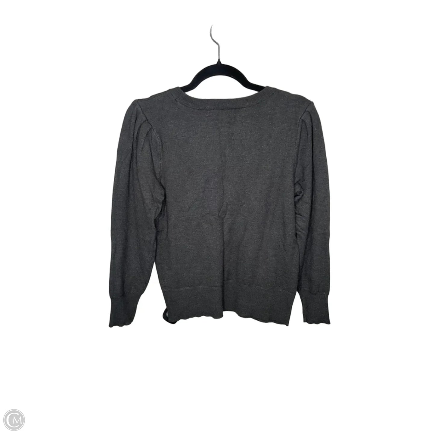 Sweater By Liz Claiborne In Grey, Size: M