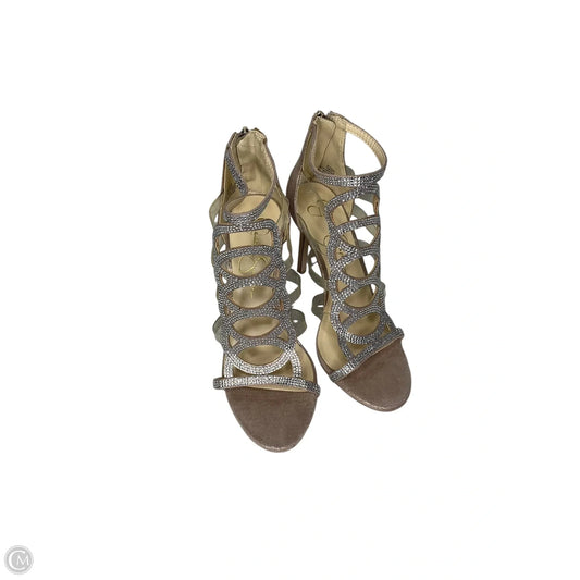 Shoes Heels Stiletto By Jessica Simpson In Rose Gold, Size: 7.5