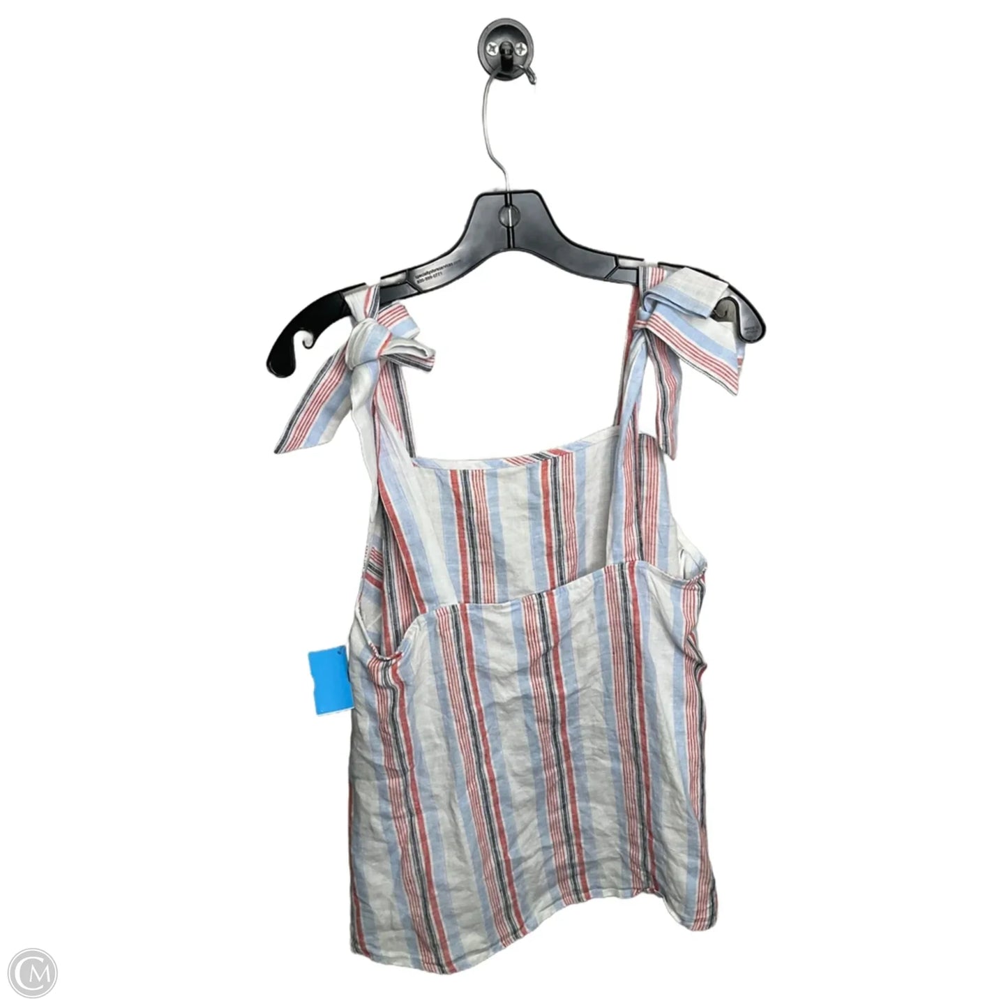 Top Sleeveless By Crown And Ivy In Striped Pattern, Size: M