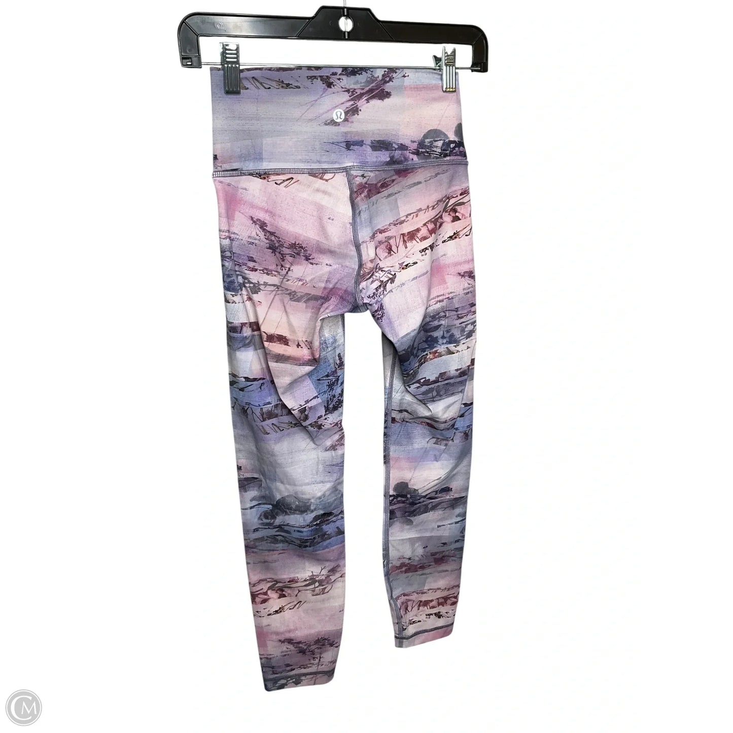 Athletic Leggings By Lululemon In Multi-colored, Size: 4