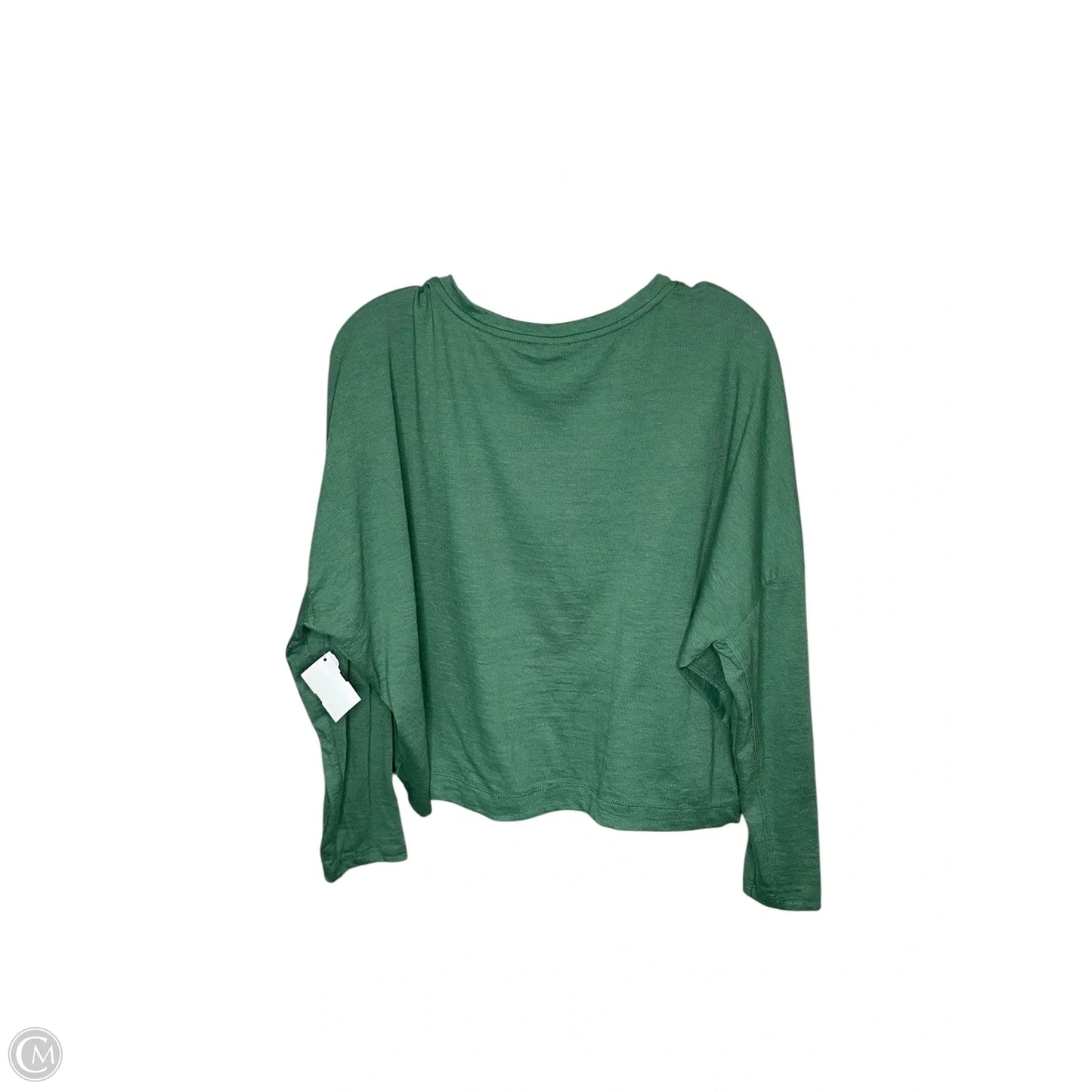 Top Long Sleeve By Anthropologie In Green, Size: M