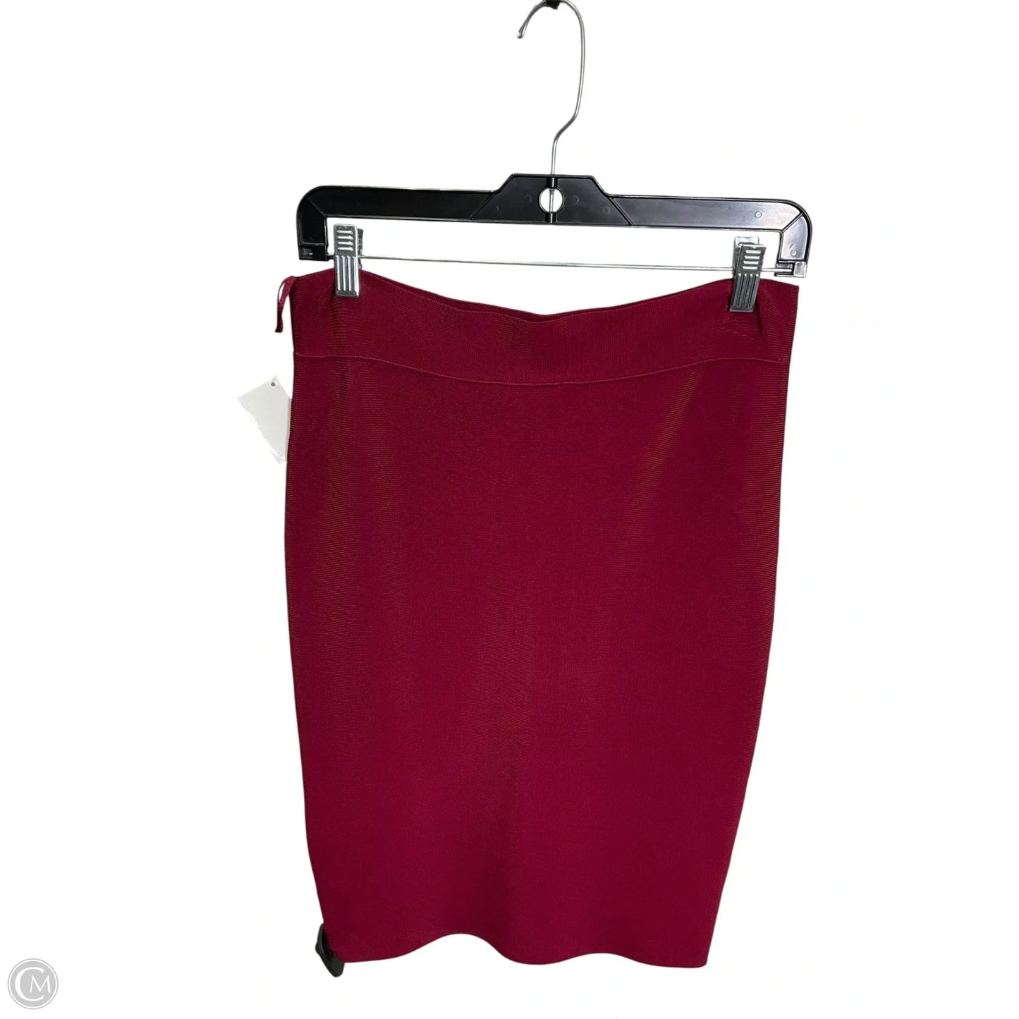 Skirt Midi By Bcbgmaxazria In Red, Size: L