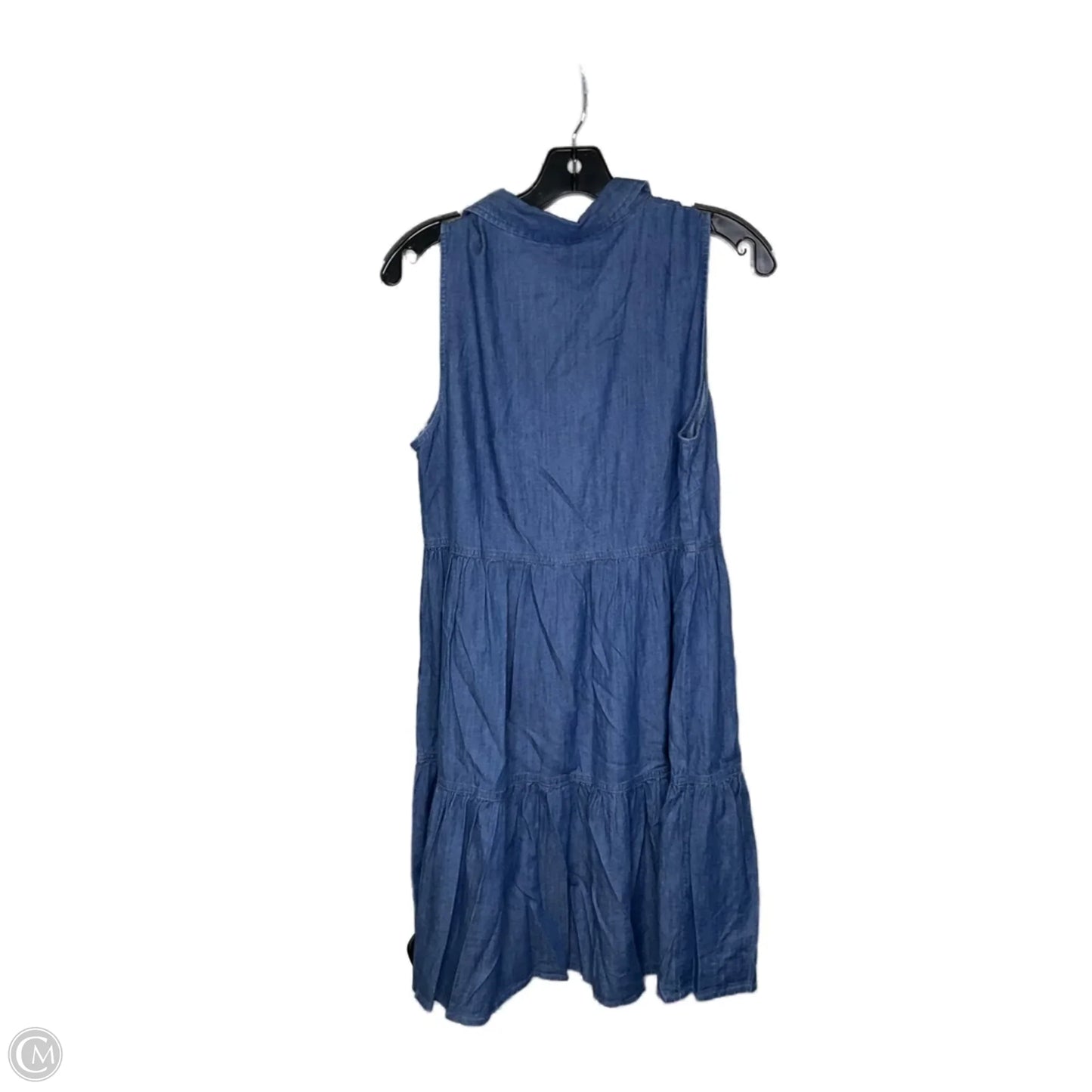 Dress Casual Midi By Tommy Hilfiger In Blue, Size: M