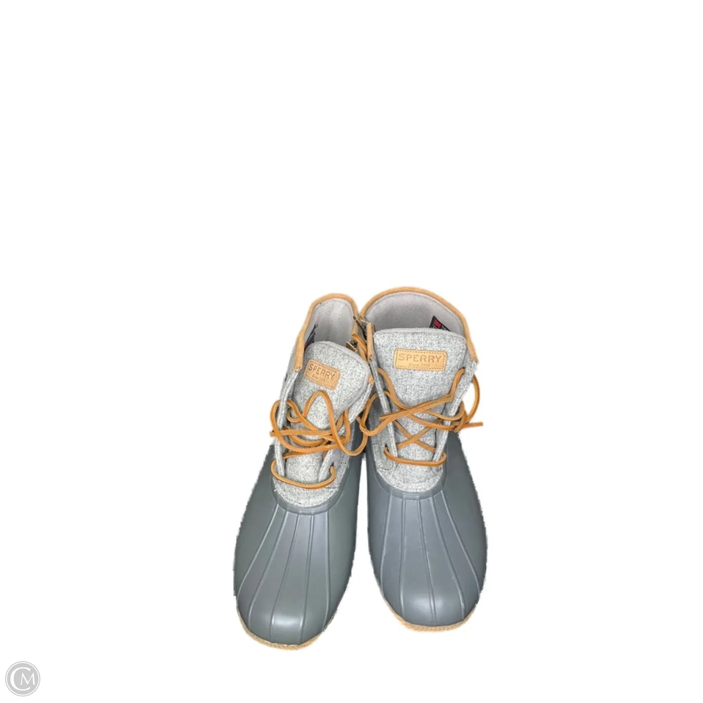 Boots Ankle Flats By Sperry In Grey, Size: 11