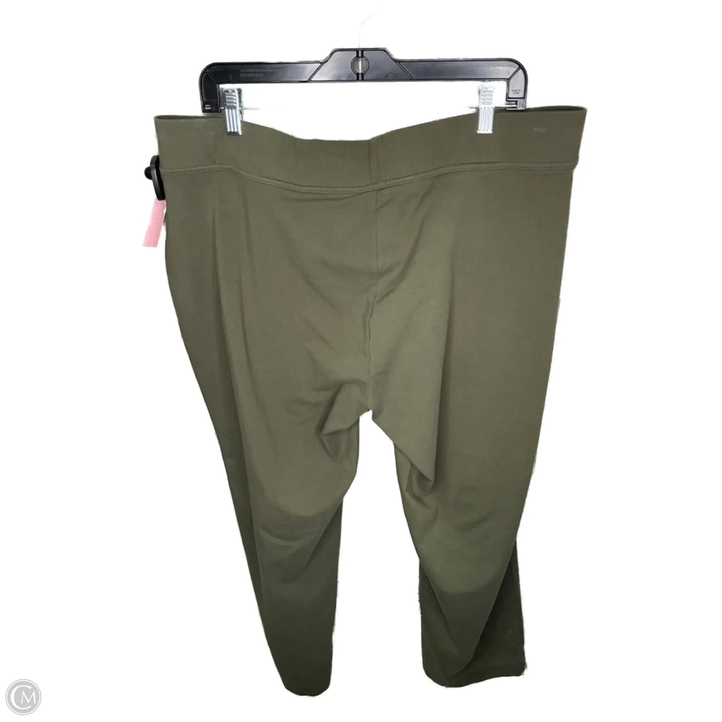 Pants Leggings By Lands End In Green, Size: 2x