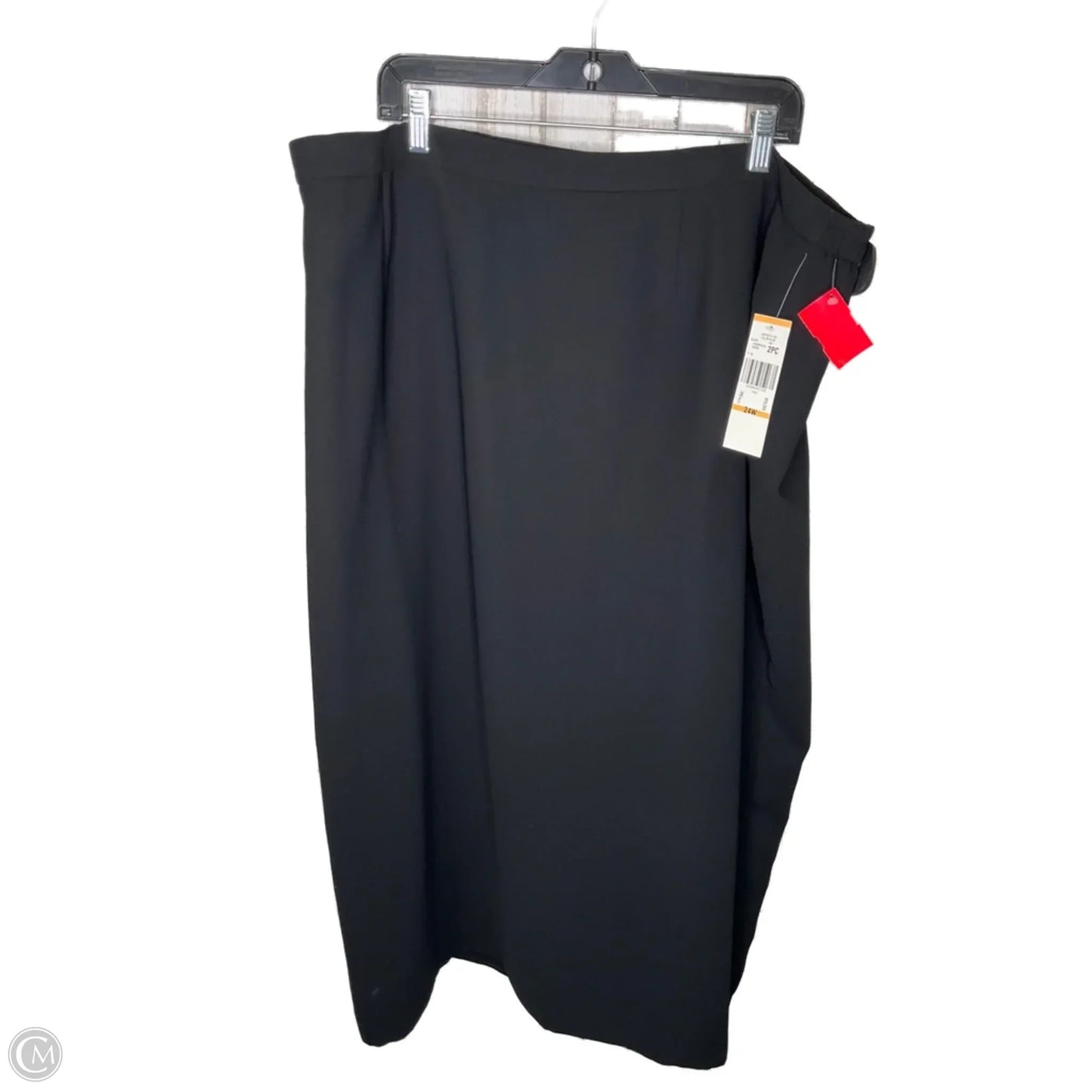 Skirt Midi By Le Suit In Black, Size: 24