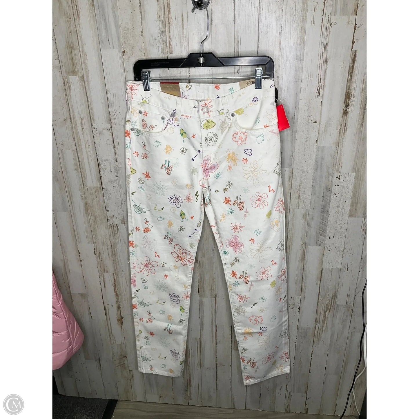 Jeans Straight By Levis In Multi-colored, Size: 4