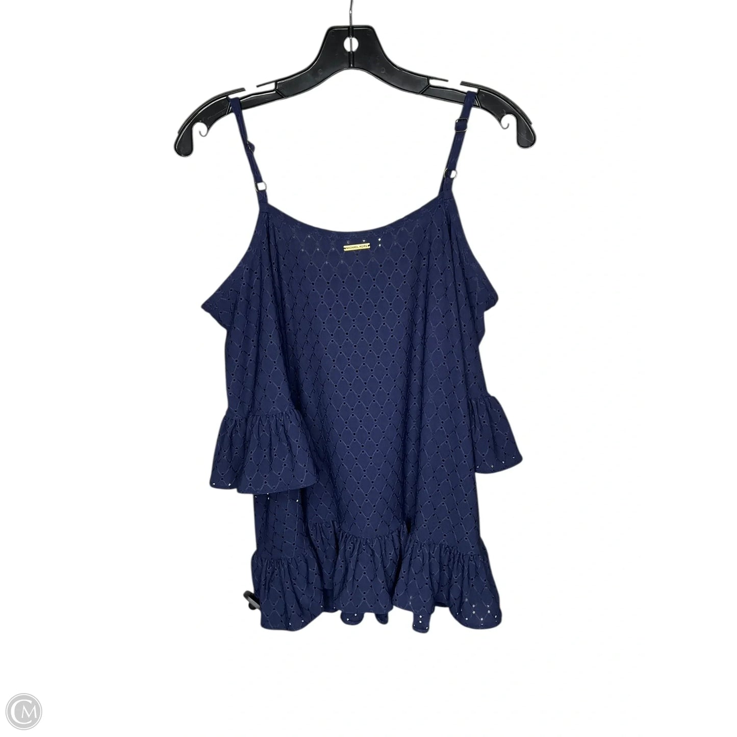 Top Short Sleeve By Michael By Michael Kors In Navy, Size: S