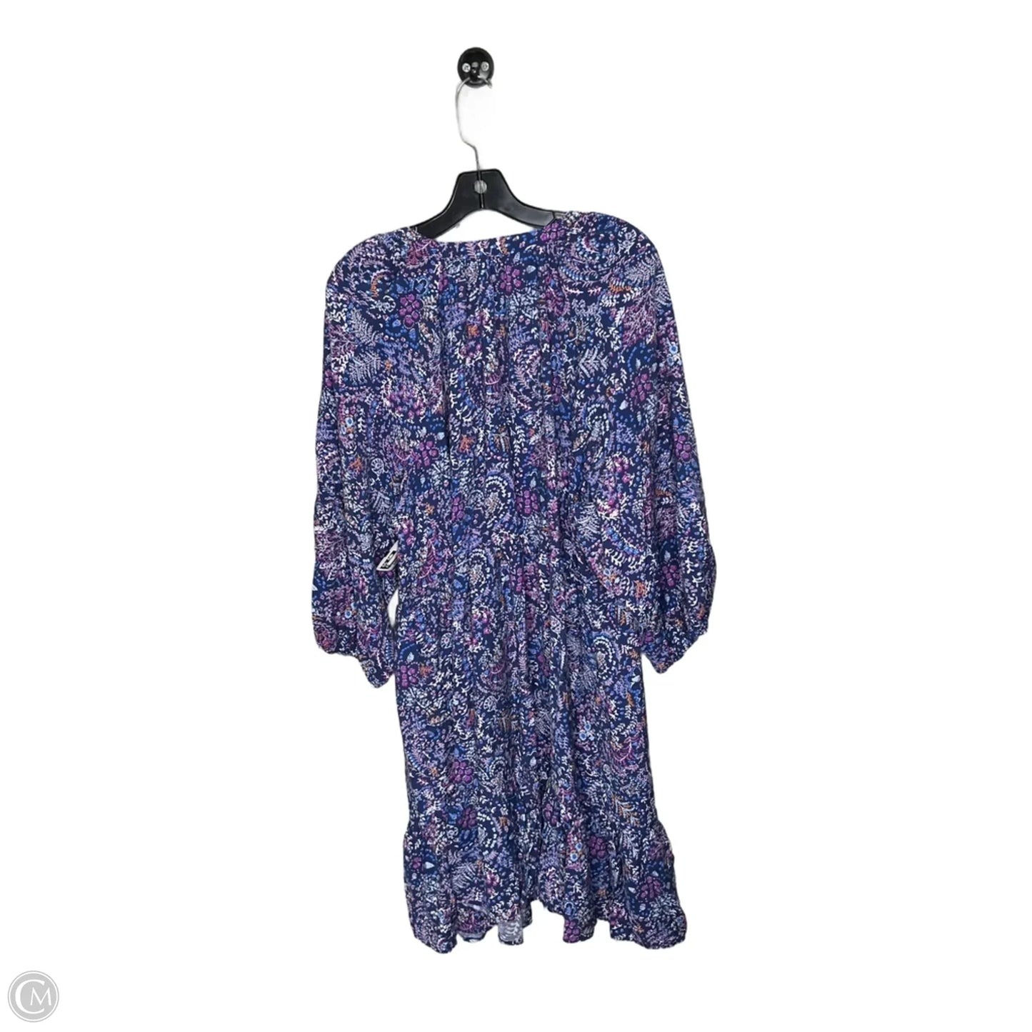 Dress Casual Midi By Sonoma In Blue, Size: 2x