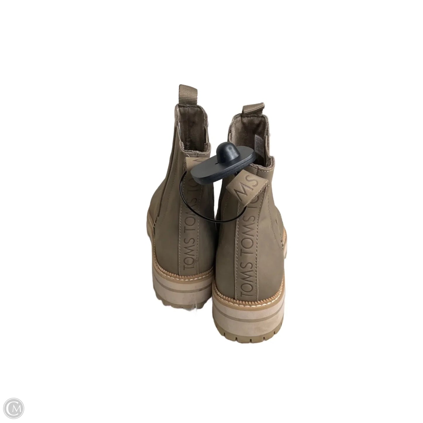 Boots Ankle Flats By Toms In Brown, Size: 9