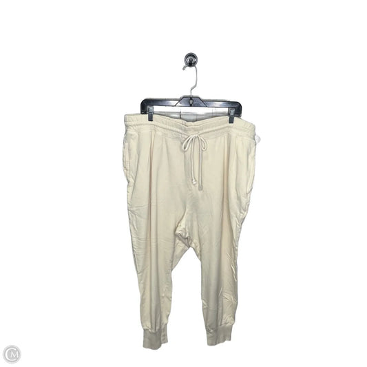 Athletic Pants By Fabletics In White, Size: 2x