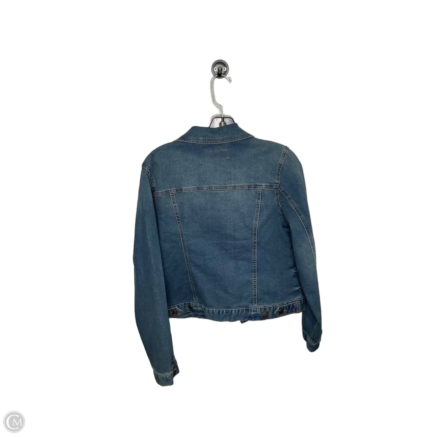 Jacket Denim By Time And Tru In Blue Denim, Size: M