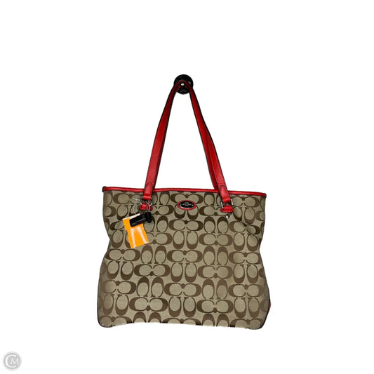 Handbag Designer By Coach, Size: Medium