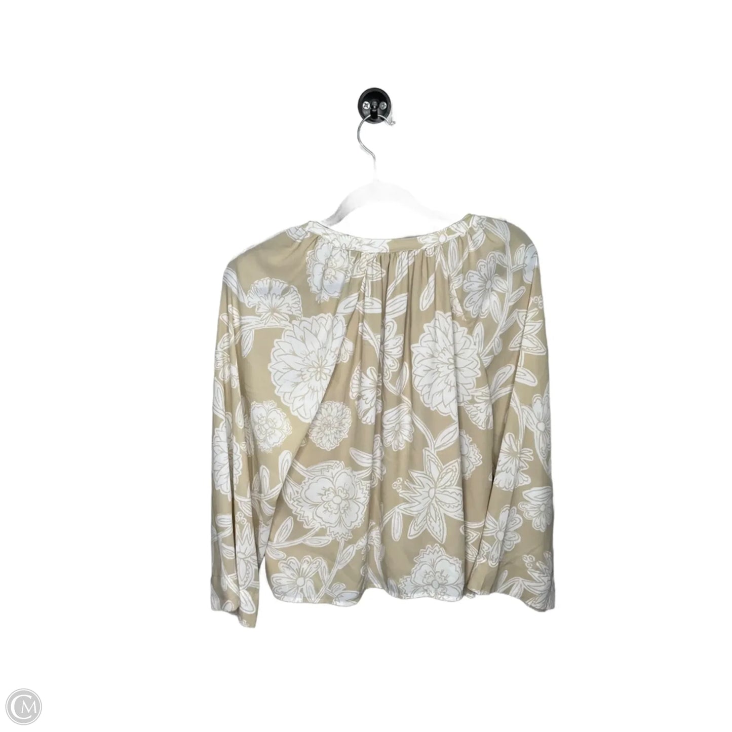Top Long Sleeve By Loft In Cream, Size: Sp